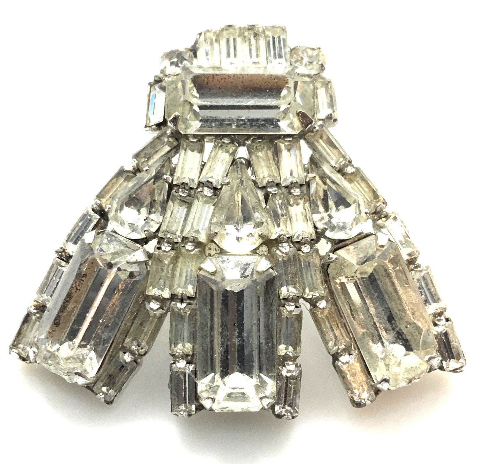 Vintage ALBERT WEISS Signed Art Deco Brooch (1 of 8)