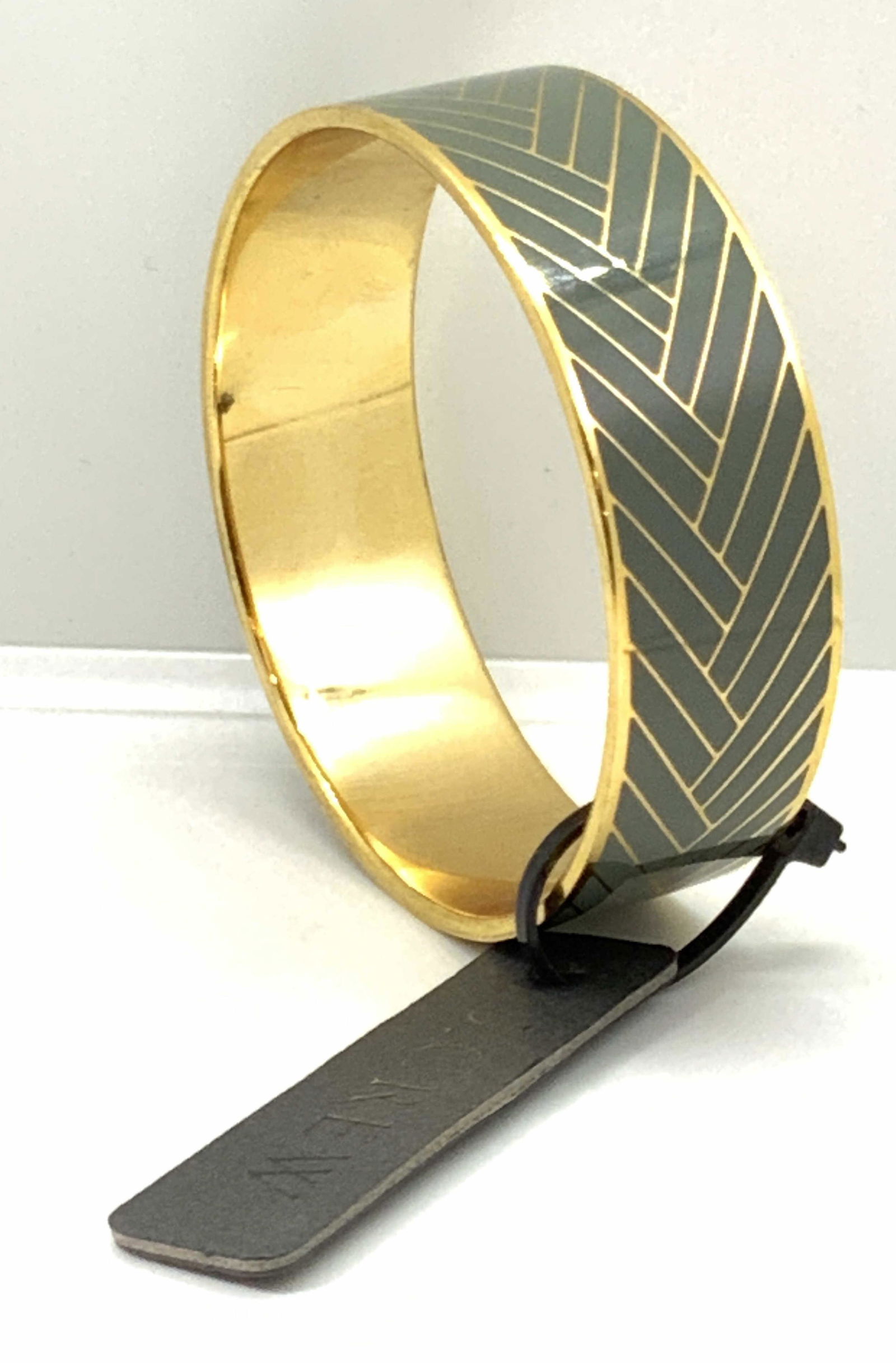 J. CREW Signed New With Tag Print Bangle Bracelet (1 of 9)