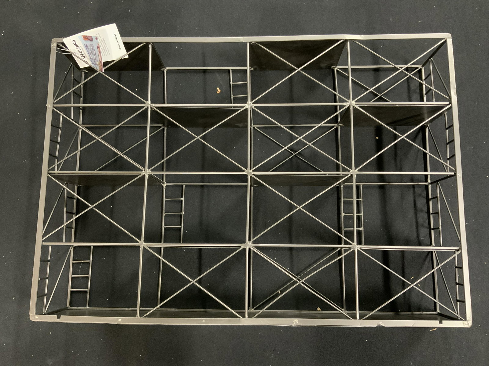 New Scaffolding Shelf Donated by DESIGN IDEAS: New Scaffolding Shelf Donated by DESIGN IDEAS, item is new in wrapping, perfect for a holiday gift, proceeds from the sale of the item will be donated to DIFFA in NYC, label reads ‘Scaffolding Shelf