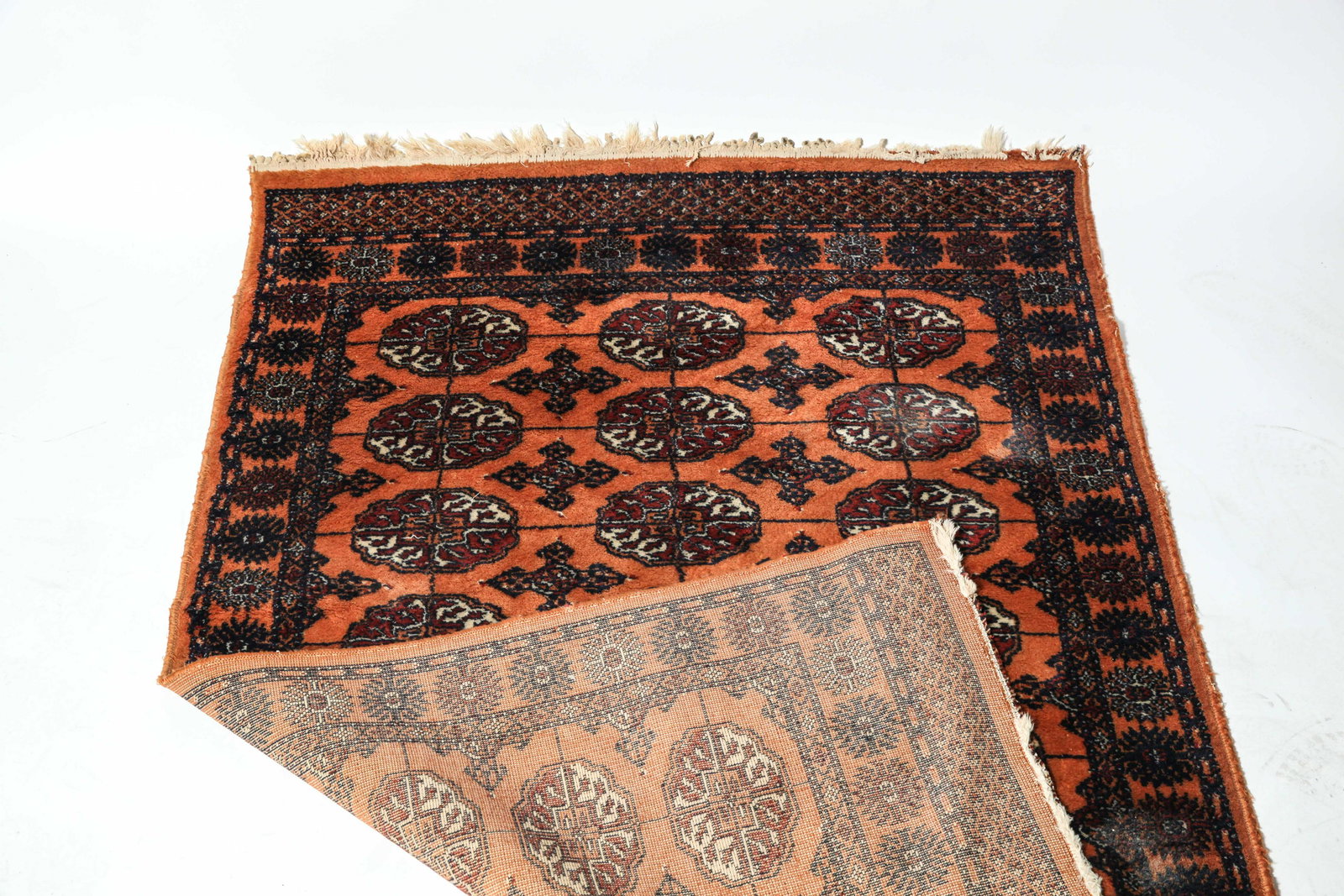 Bokhara Orange Rug 6' 1" x 3' 11"