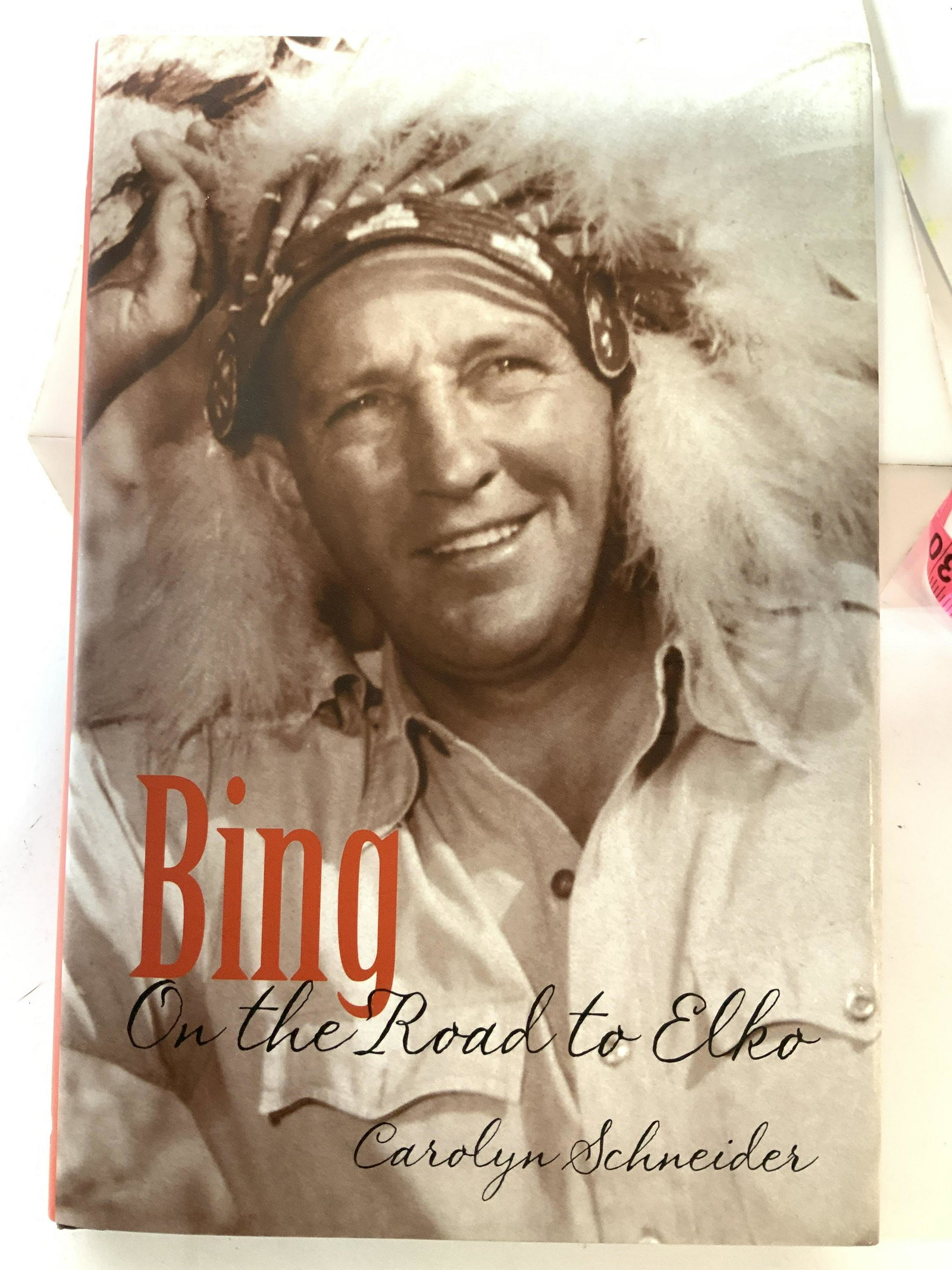 Regis Philbin Autographed Biography on Bing Crosby: Bing Crosby’s niece Carolyn Schneider Writes this Biography about her uncle , life behind the cameras, How closely Hollywood was to Las Vegas and the cattle ranch in Elko, Nevada the family grew up 