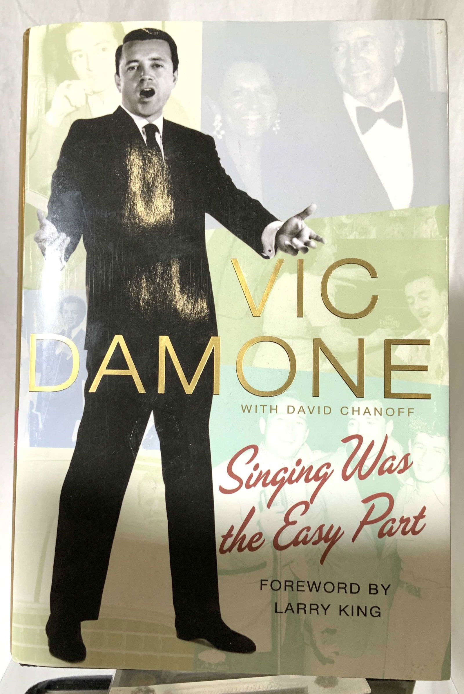Signed Vic Damone to Regis & Joy Philbin: Singer Vic Damone writes his memoir, SIGNING WAS THE EASY PART, about his greatest hits from GIGI to I Have But One Heart and his life story. He ran with the rat pack crowd and Hollywood beauty Ava Ga