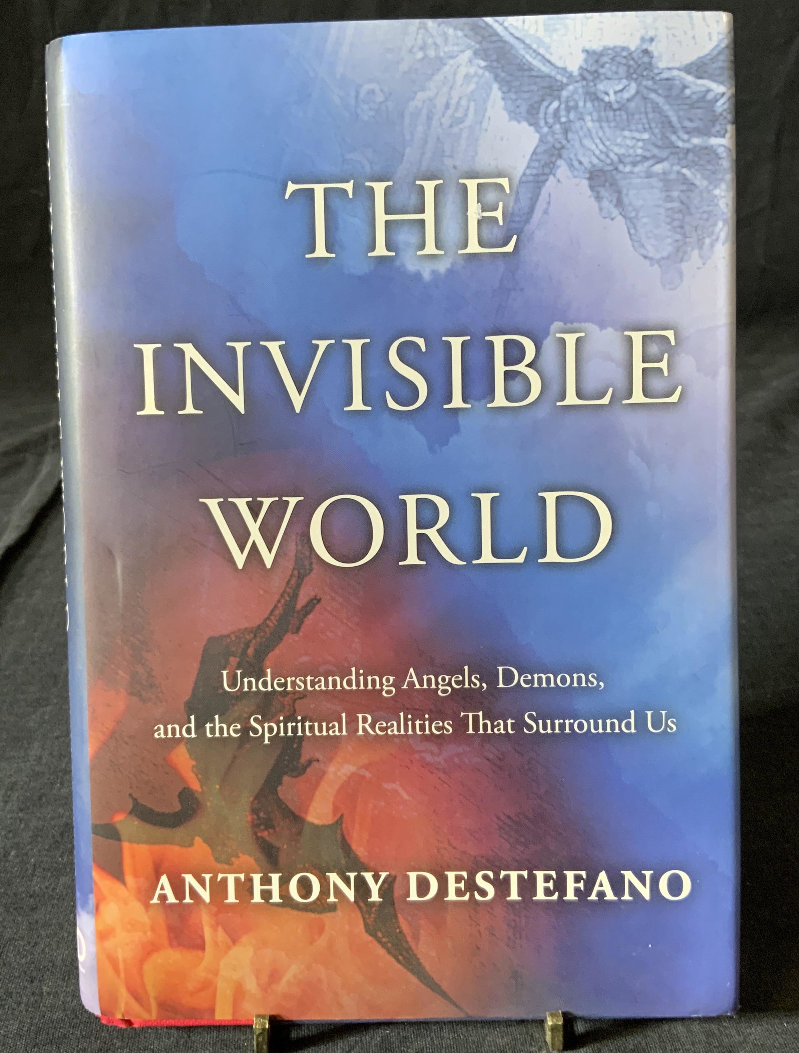 Signed Anthony Destefano The Invisible World Book: Signed Anthony Destefano The Invisible World Book, signature reads ‘April 2011 Dear Regis, this book is all about the ‘hidden’ realities that surround us, thank you for all the ‘hidden’ thin