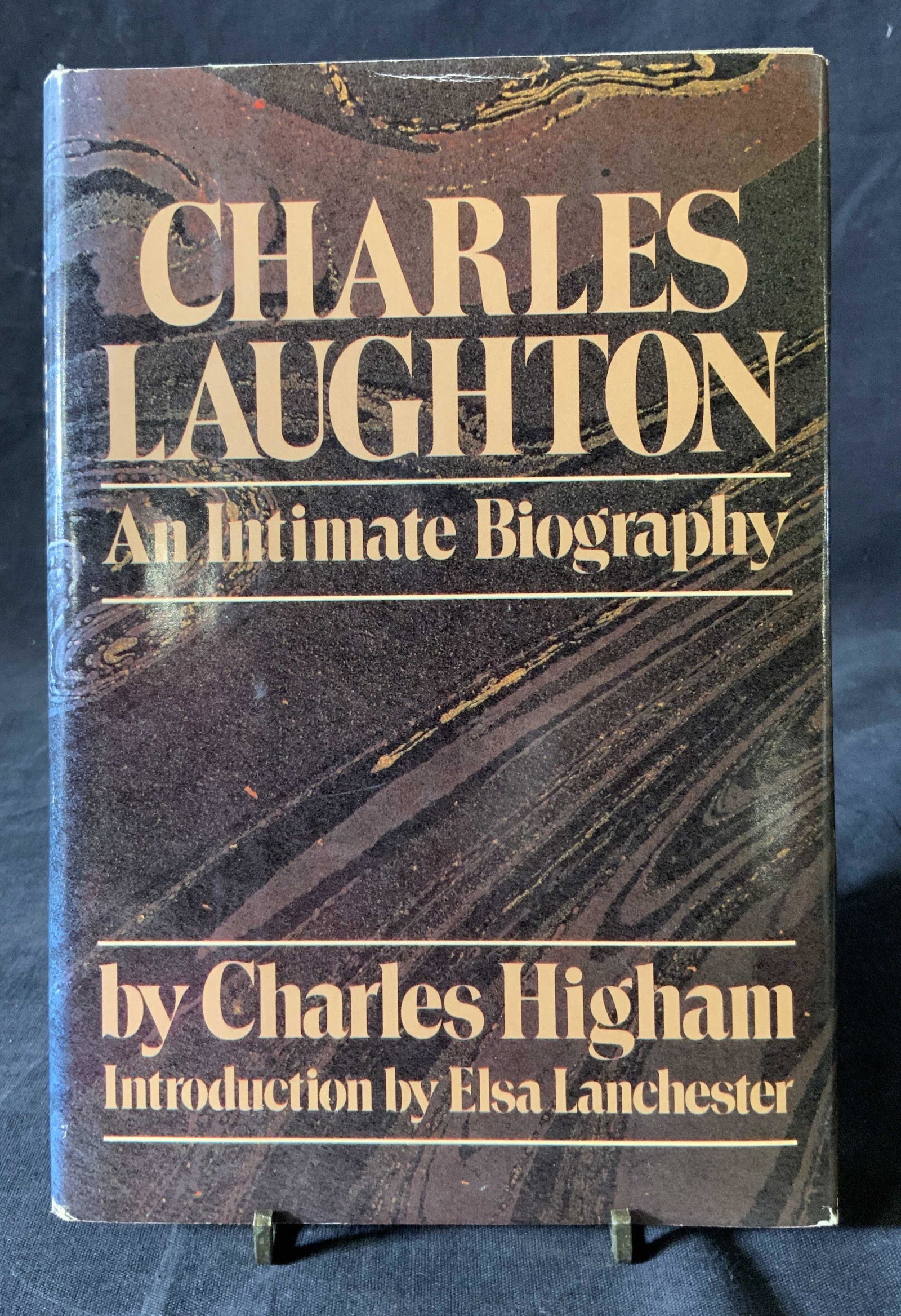 Charles Laughton Book Signed by Elsa Lanchester: Charles Laughton Biography Signed by Elsa Lanchester, signature reads ‘Dear Regis once again with much pleasure Love Elsa Aug 12th 76’, inscription to cover reads ‘Charles Laughton an intimate b
