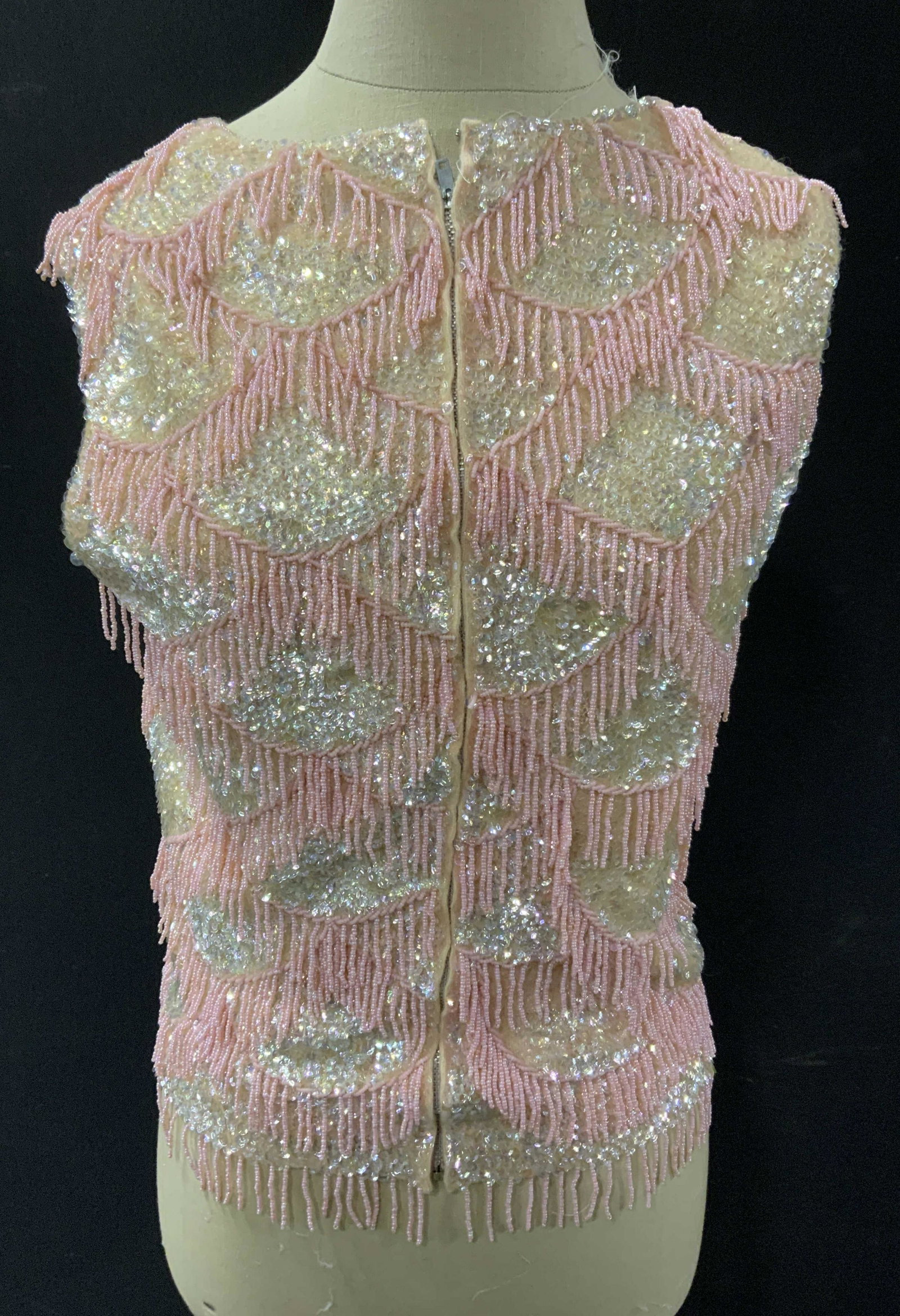 Pink Sequin Vest: Pink Sequin Vest
