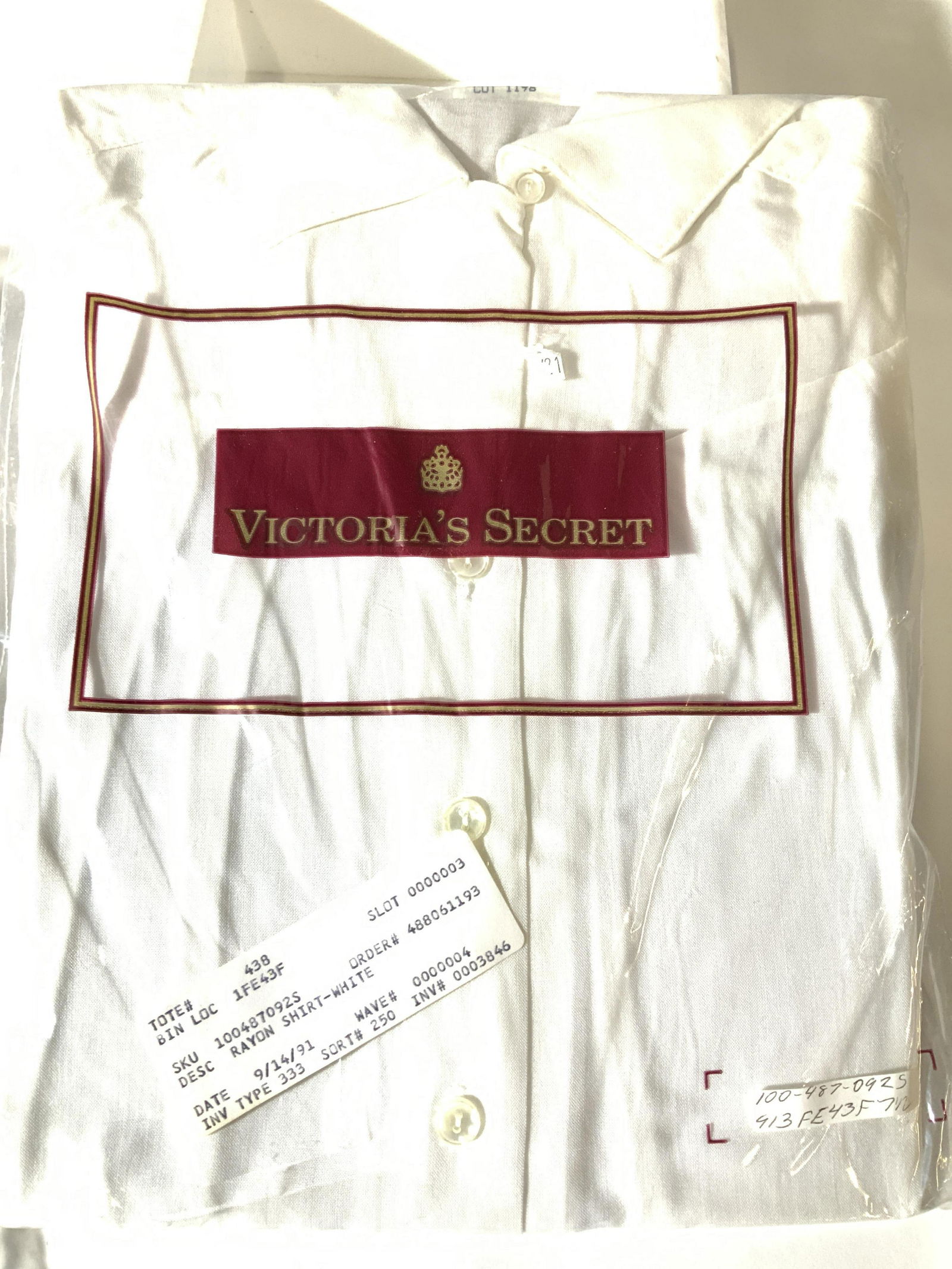 Lot4 NIP Vntg Nightgowns, Victoria’s Secret, more: HOPELESS ROMANTIC crisp white soft Cotton nightgowns, both size MEDIUM, Long sleeves, ruffled cuffs and front design, in original package , never removed. vintage Victoria’s Secret Rayon night shirt