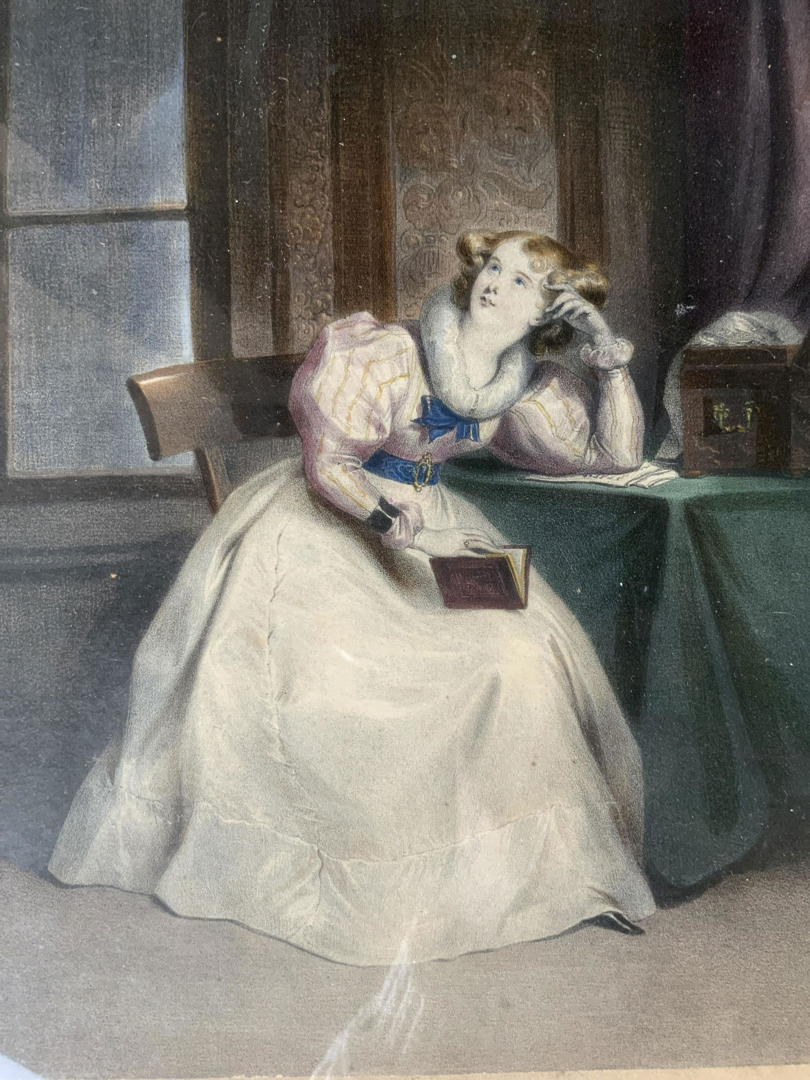 ACHILLE DEVERIA Signed Retirement Lithograph (1 of 7)