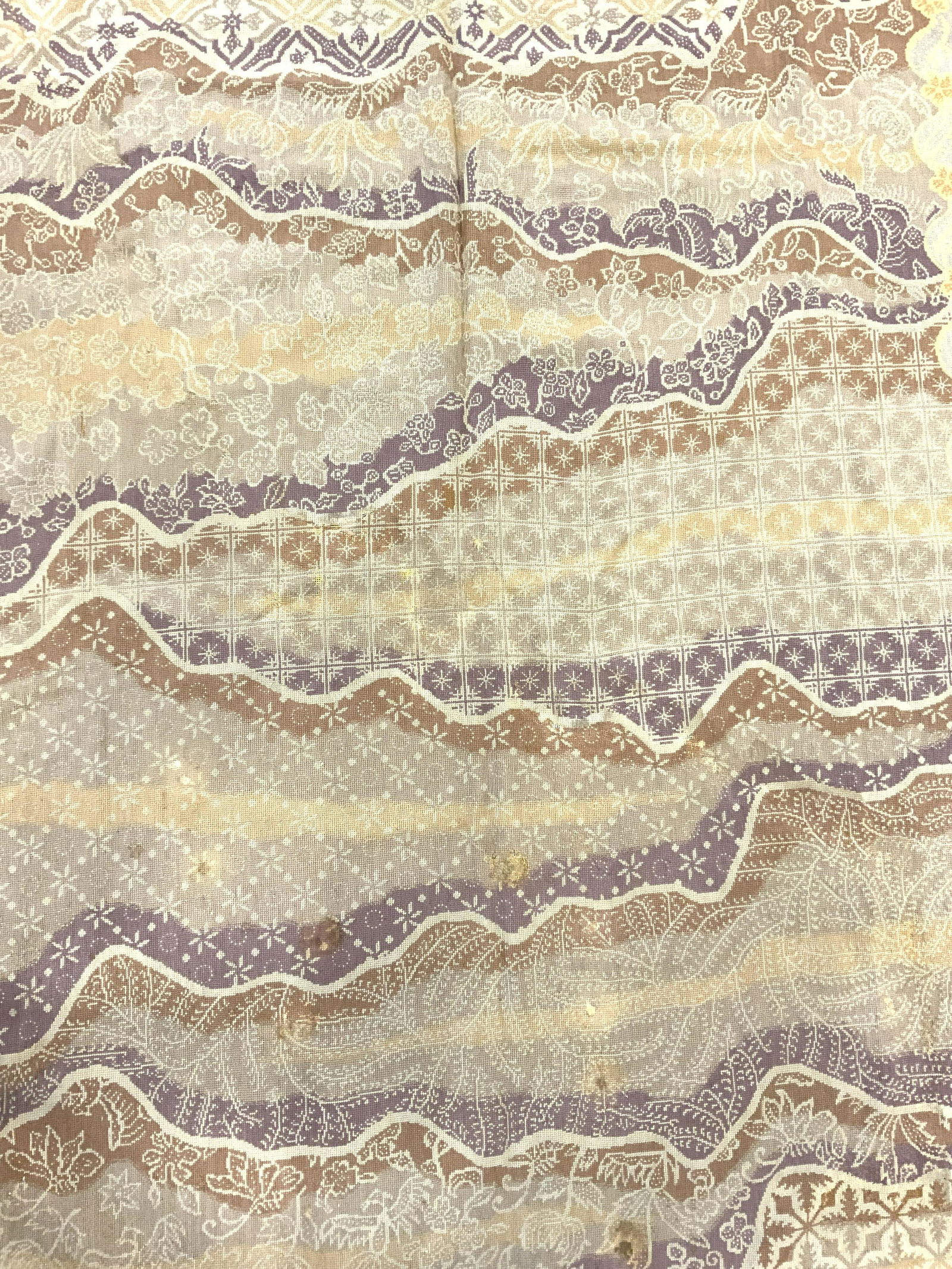 Vintage Handmade Needlepoint Wool Rug (1 of 10)