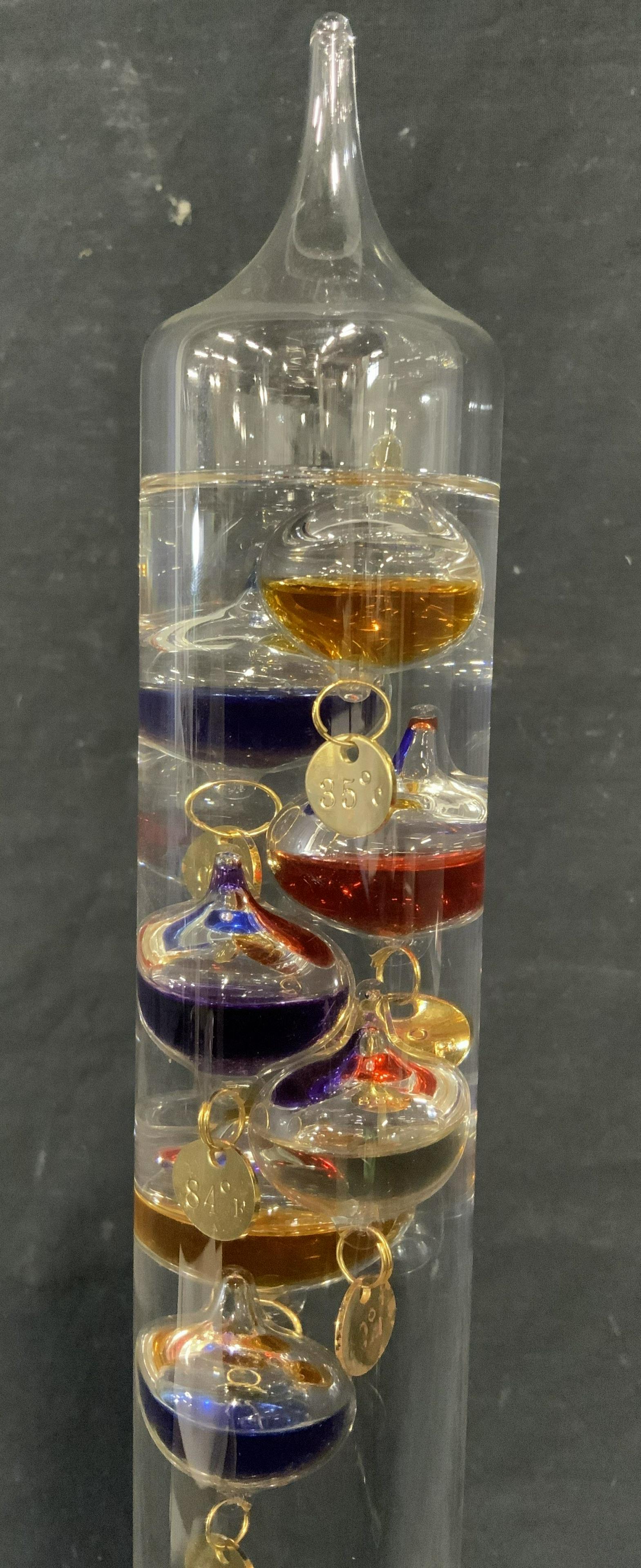 Galileo Thermometer Decorative Home Accessory (1 of 5)