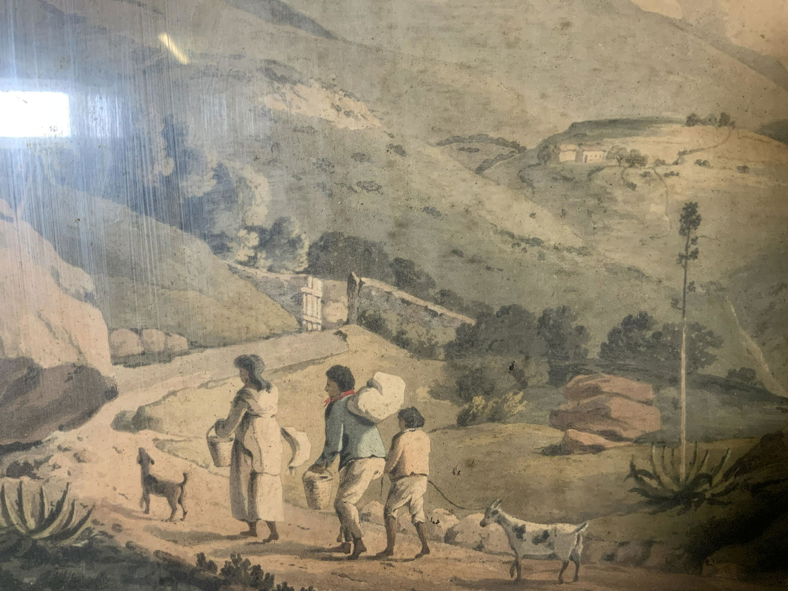 DANIEL HAVELL Aquatint of St Helena (1 of 6)