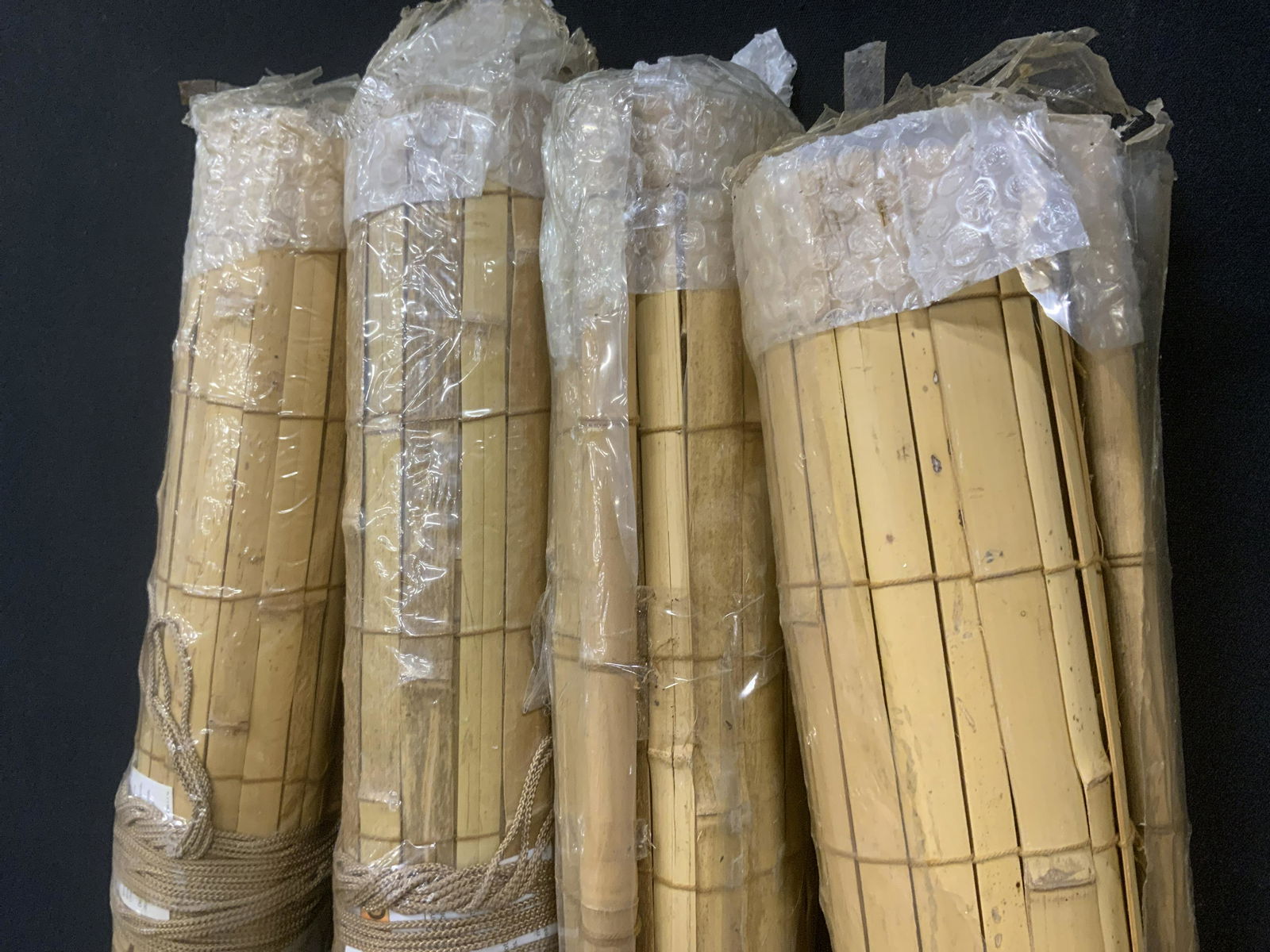 Lot 4 Bamboo Window Blinds (1 of 5)