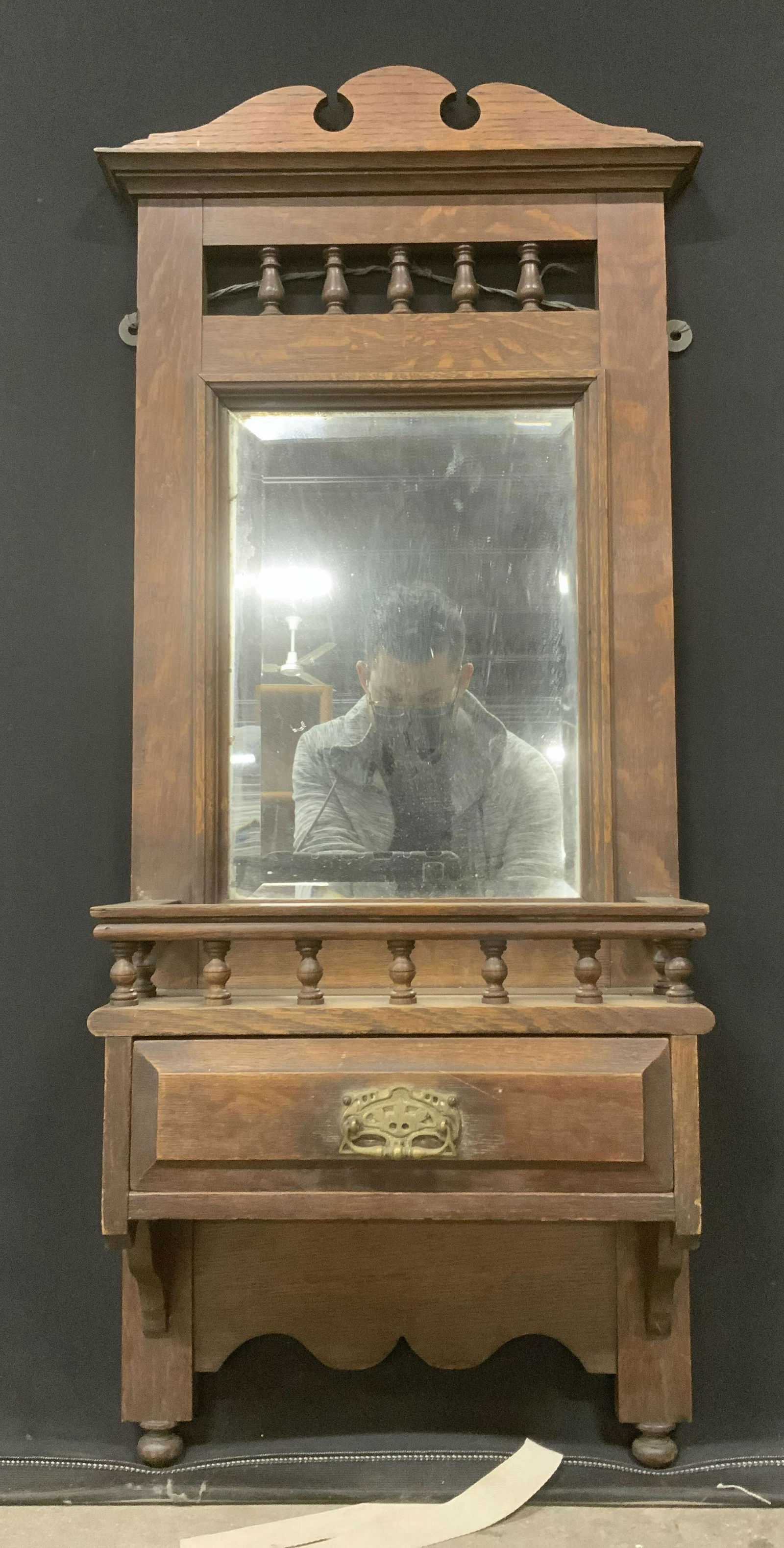 Antique Eastlake Style Wall Mirror (1 of 7)