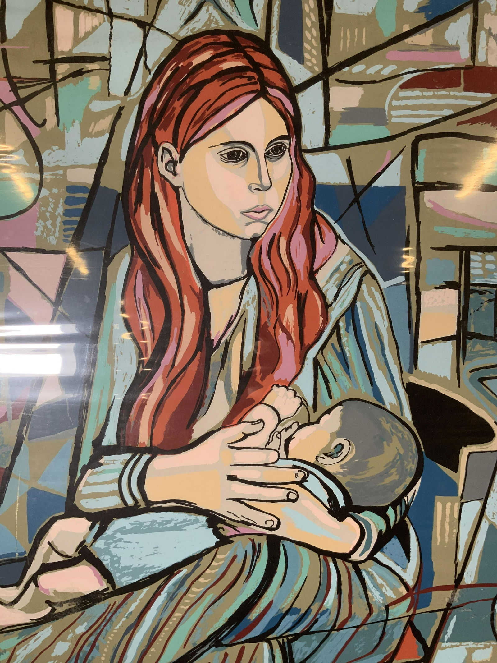 IRVING AMEN Signed Serigraph 1978 (1 of 7)