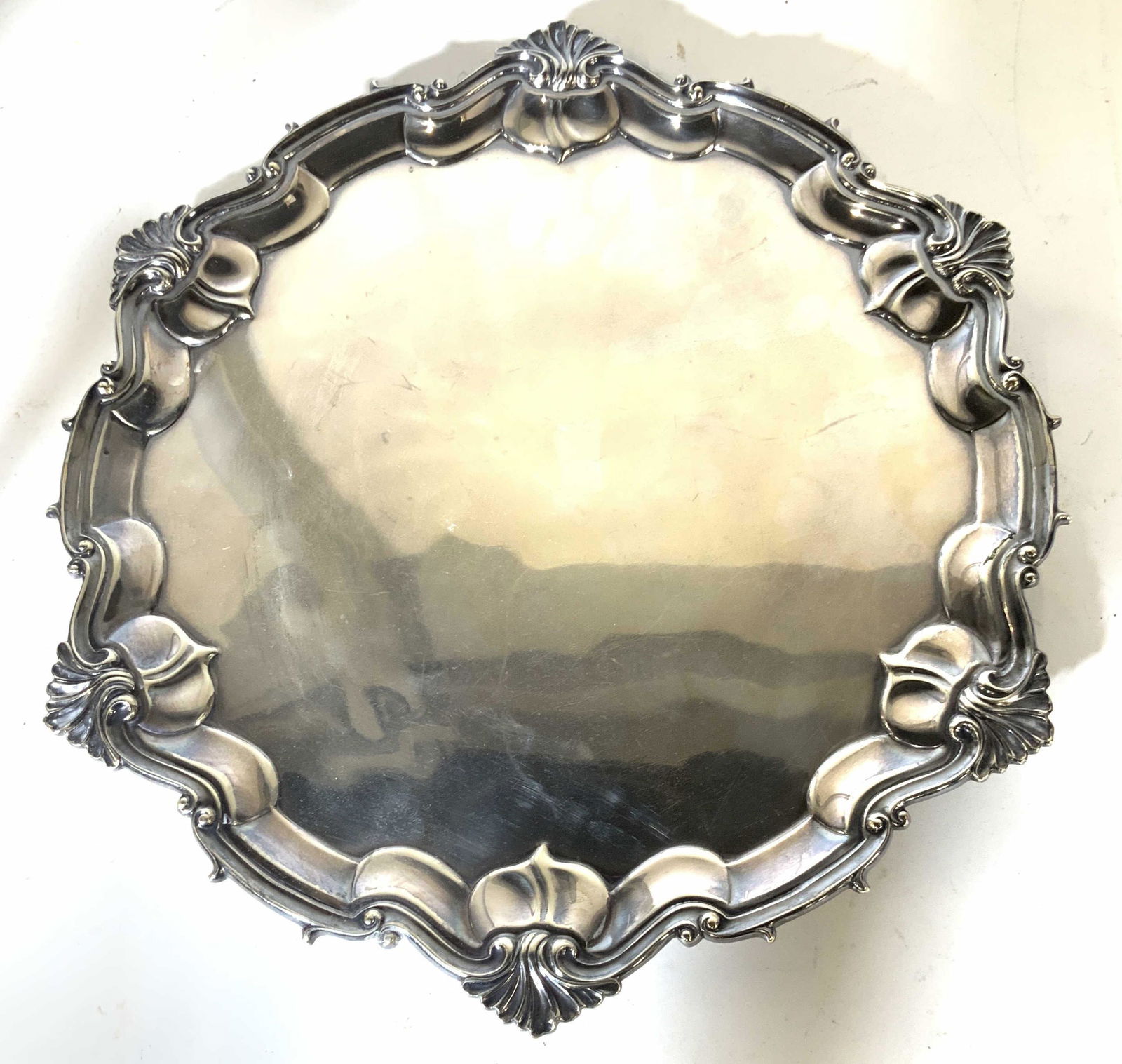 Silver Plated William Hutton & Sons Tray, England (1 of 6)