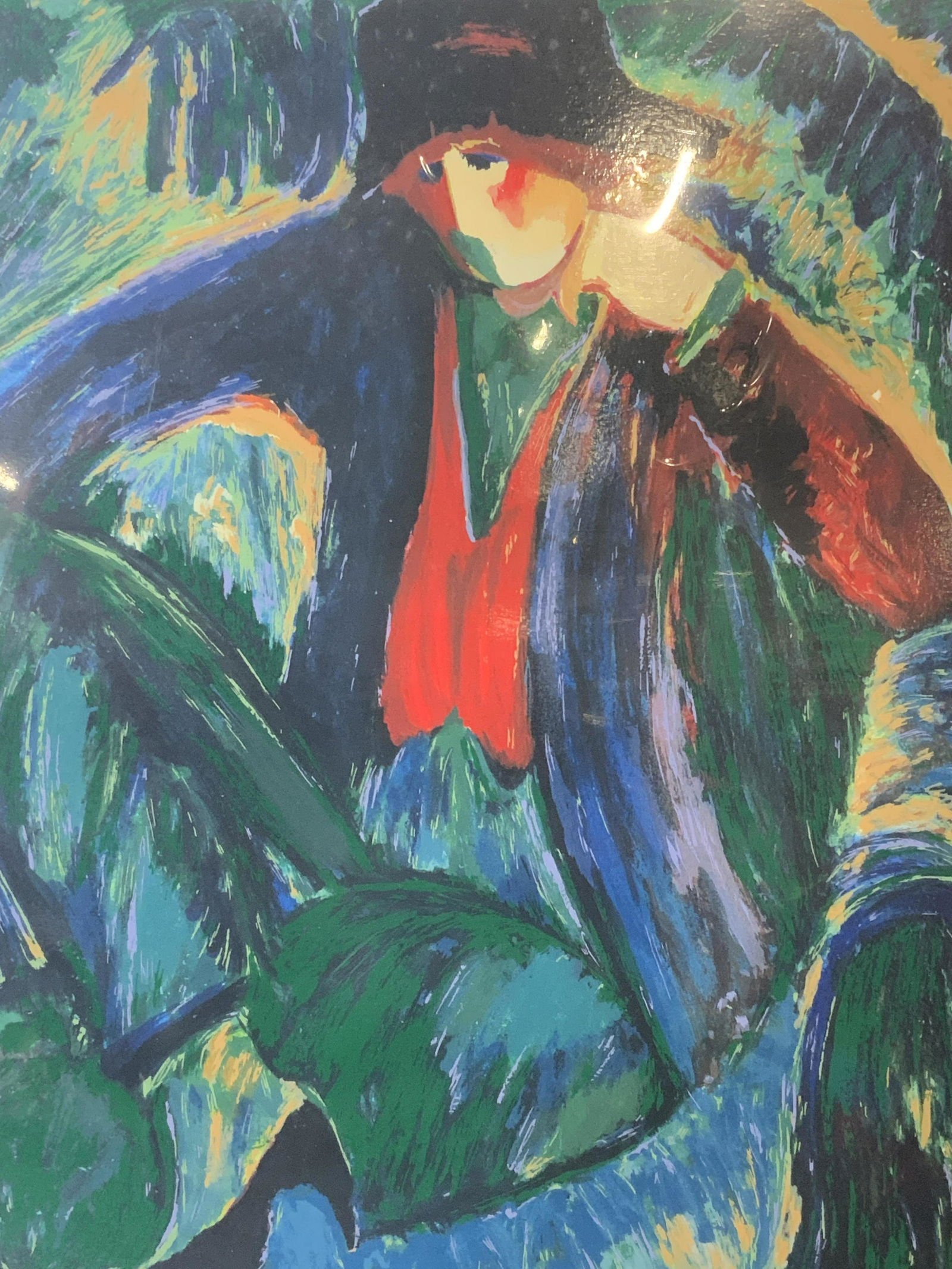 Signed Ltd Ed Expressionist Lithograph (1 of 9)