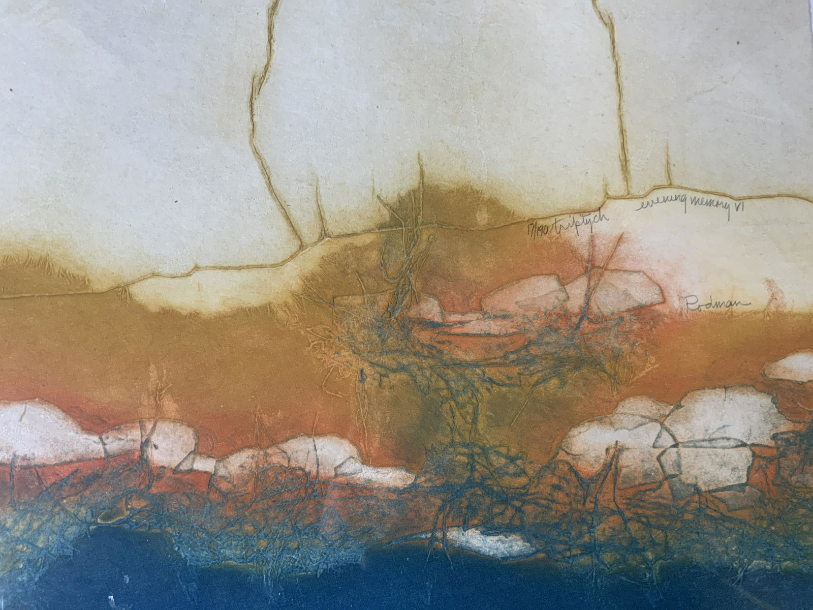 RUTH RODMAN Signed Ltd Ed Serigraph (1 of 6)