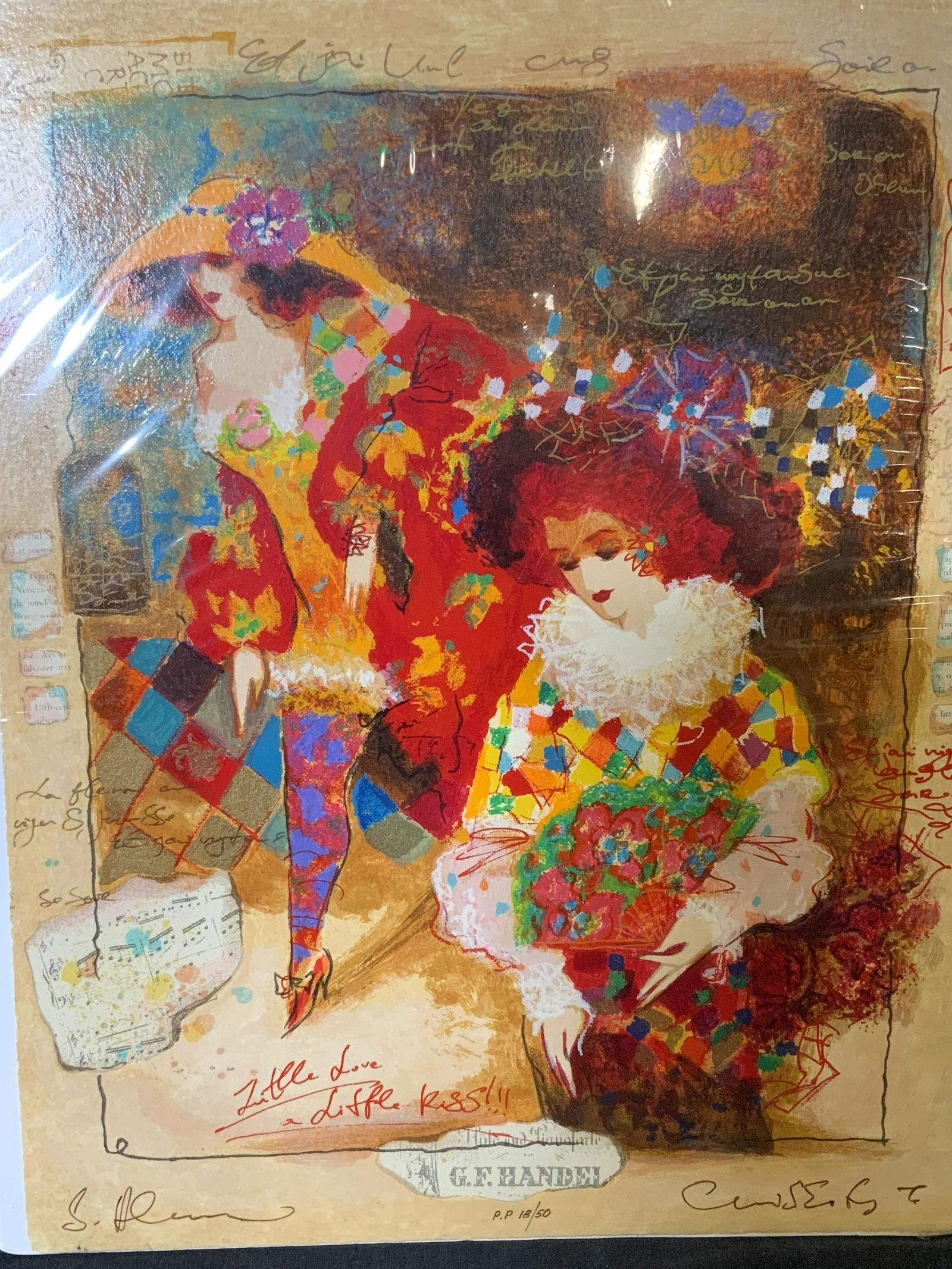 Signed Ltd Ed Expressionist Lithograph Artwork (1 of 9)