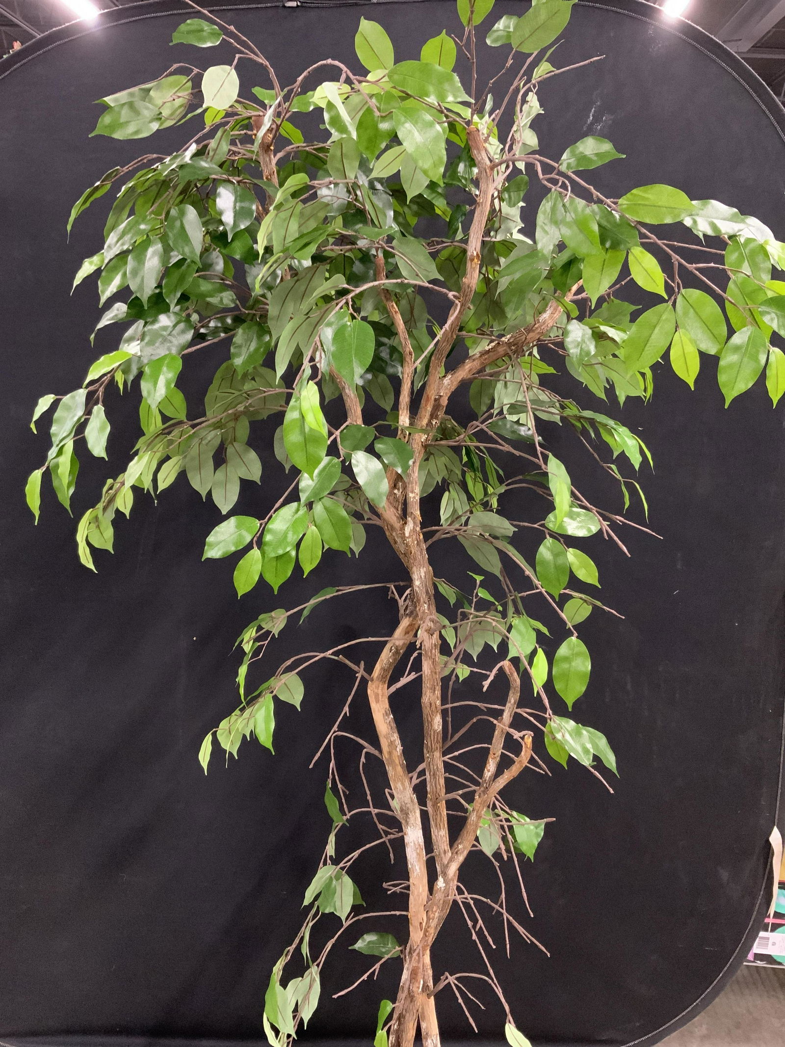 Faux Tree W Green Leaves (1 of 9)