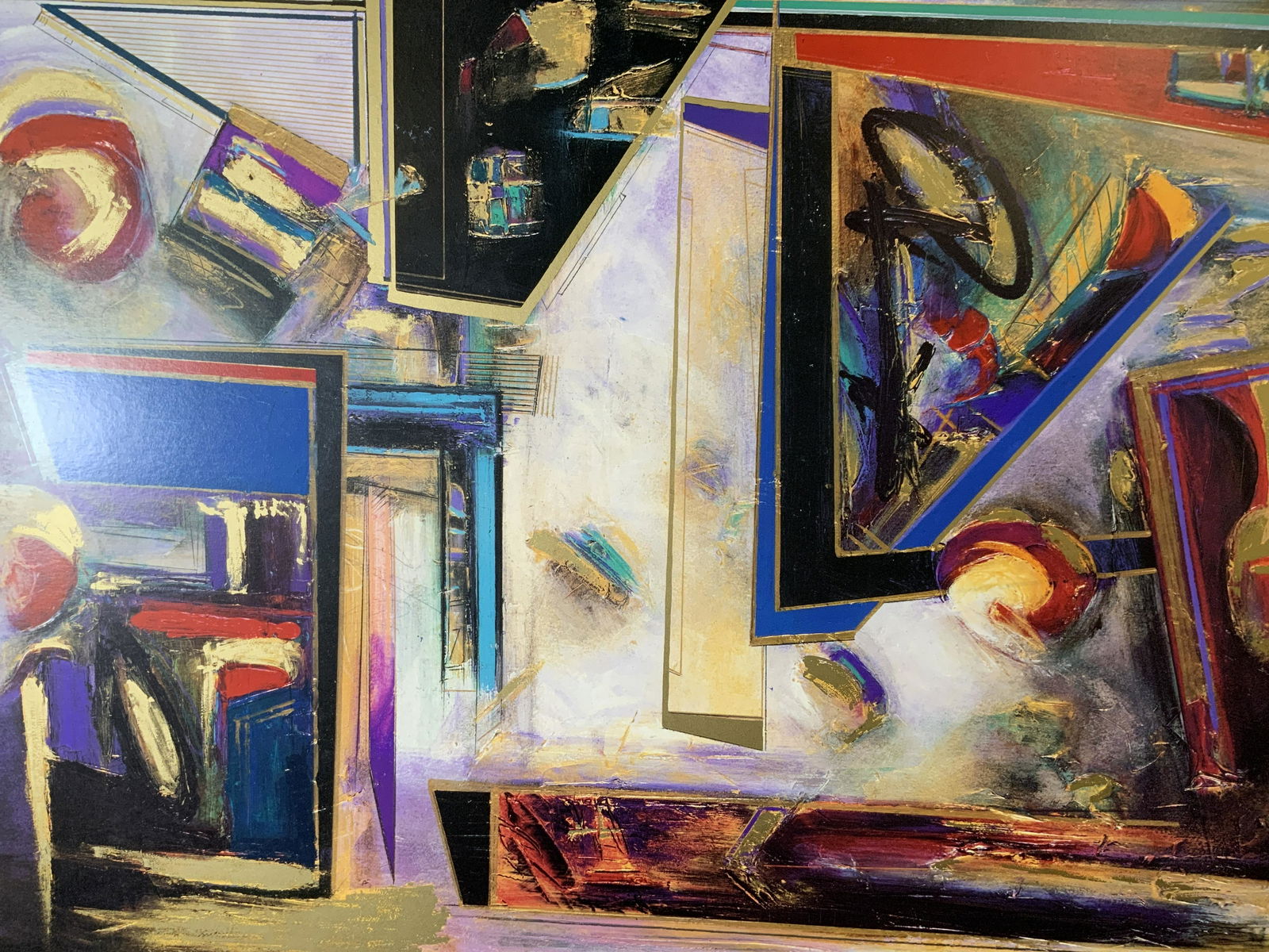 DANIEL KIME Abstract Offset Lithograph (1 of 8)