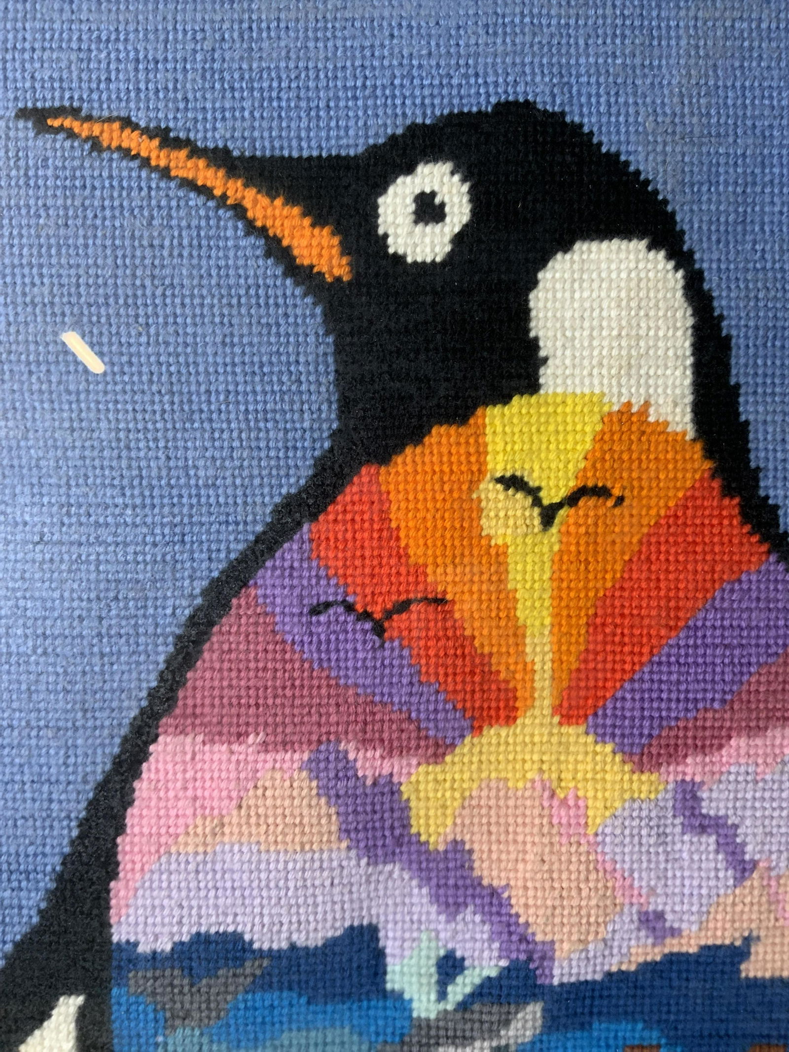 Lot 2 Penguin Needlepoint Artwork (1 of 6)