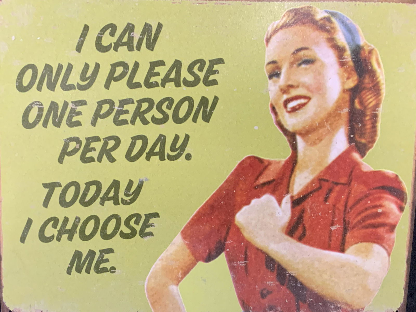 Vintage Style Metal Sign Decorative Arts (1 of 6)