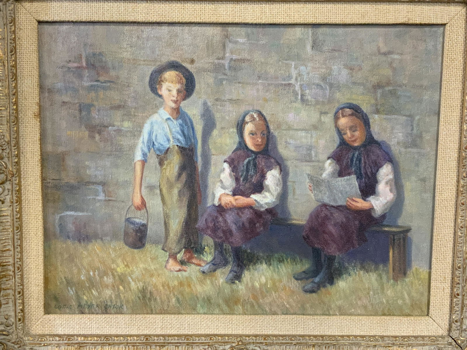 LOTTIE MEYER CATOK Signed Oil on Canvas (1 of 8)