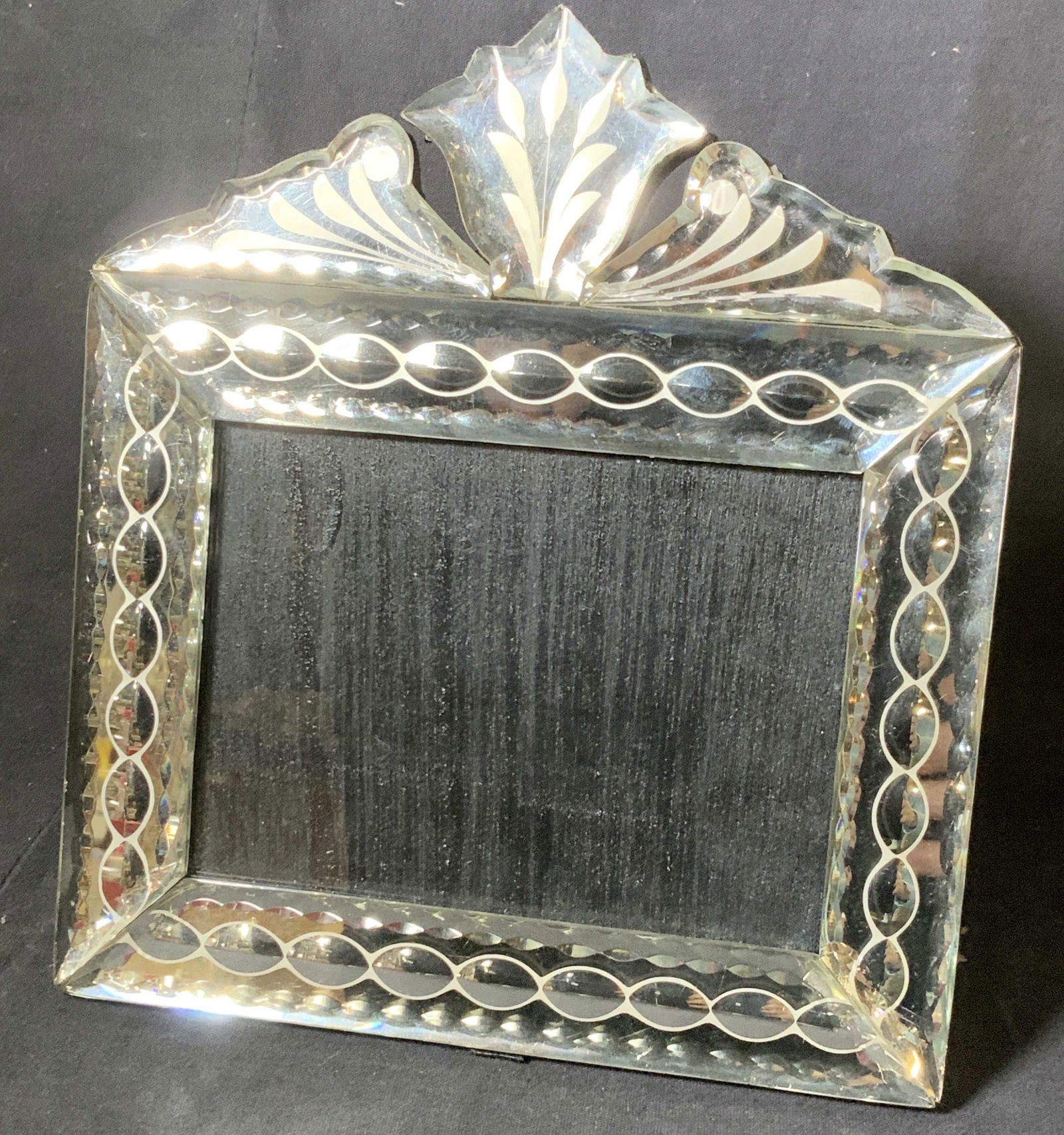 Lot 2 Rhinestone and Venetian Style Picture Frames (1 of 6)