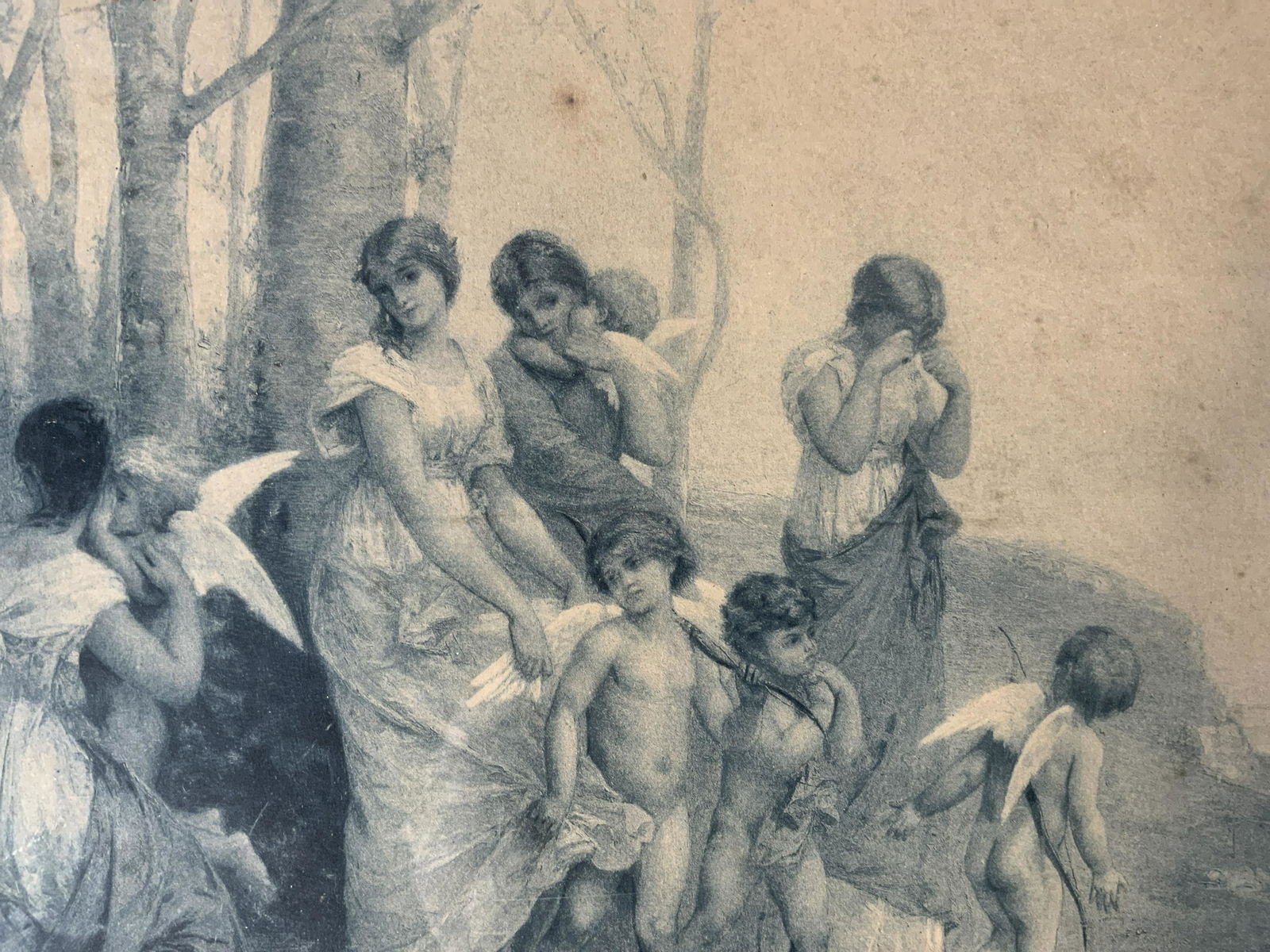 JEAN ERNEST AUBERT Love’s Captive Lithograph (1 of 6)