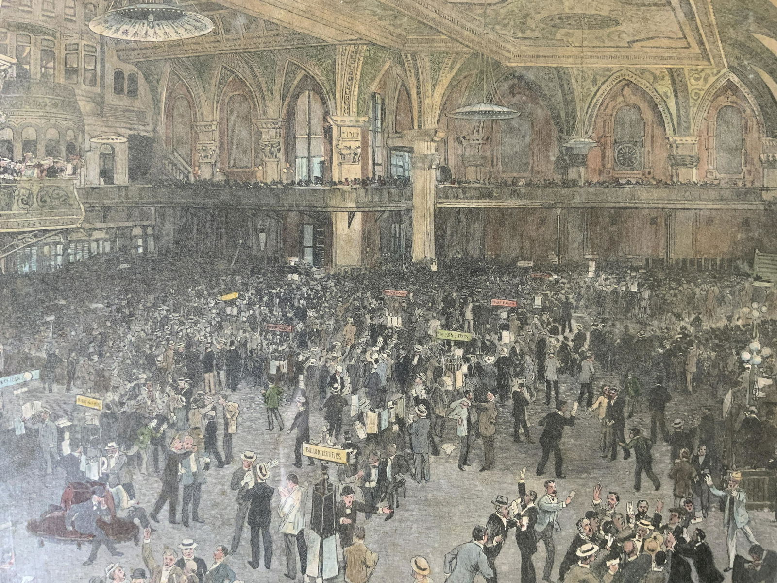 CHARLES BROUGHTON Panic of 1893 Etching (1 of 7)