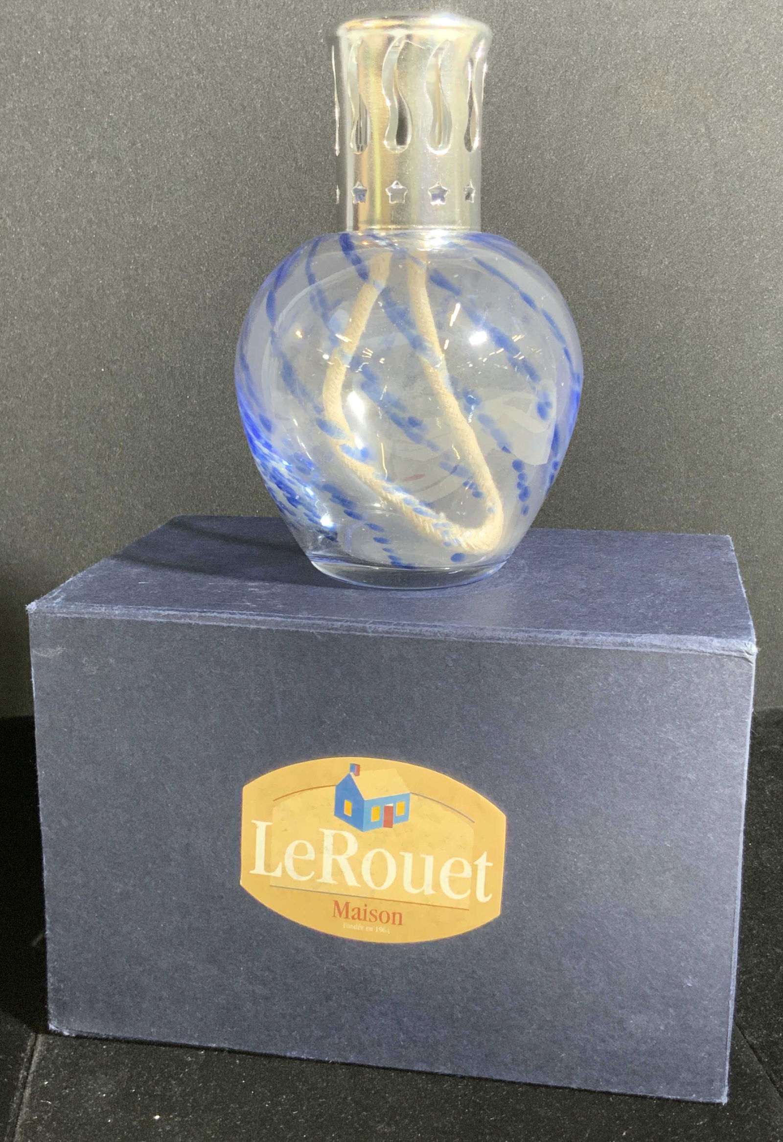 LEROUET MAISON Art Glass Aroma Diffuser, Org Box (1 of 10)