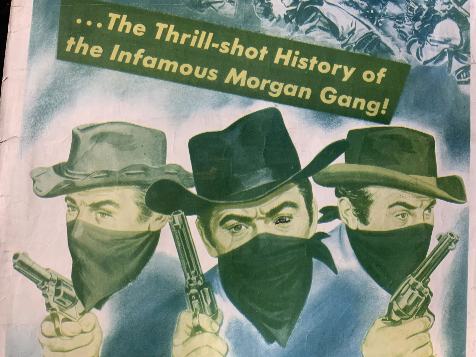 Vintage Bad Men of Tombstone Movie Poster (1 of 11)