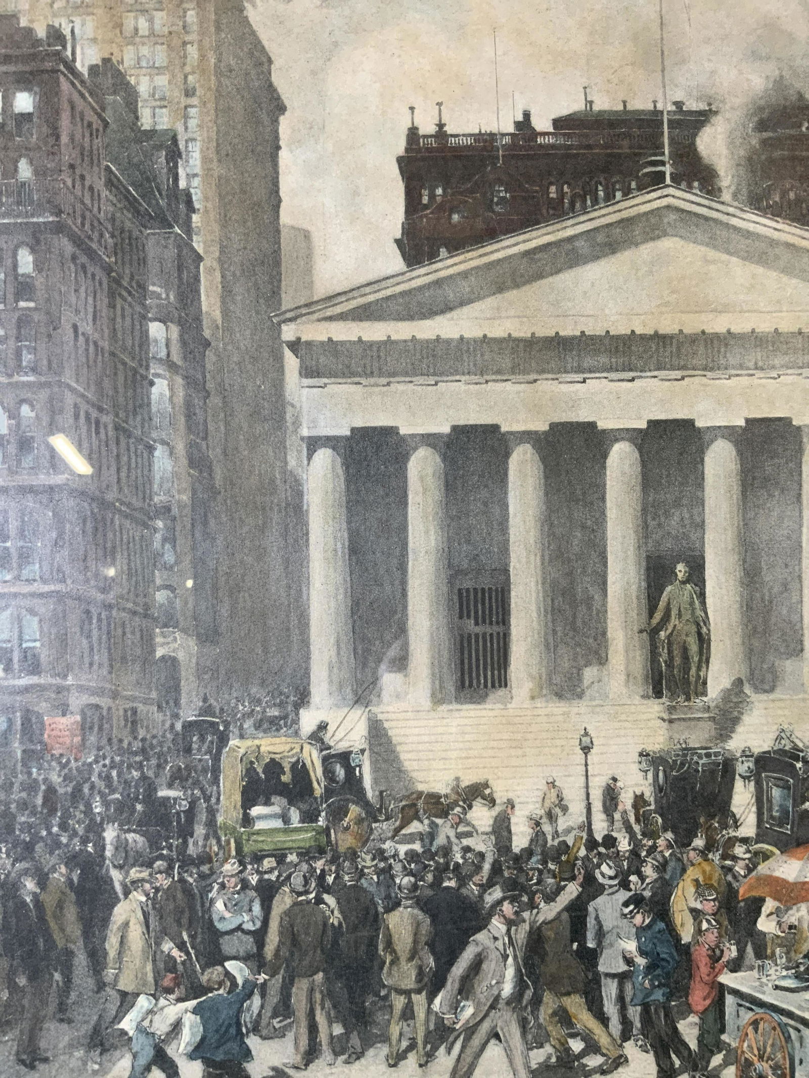 WILLIAM HURD LAWRENCE Wall Street Lithograph (1 of 6)