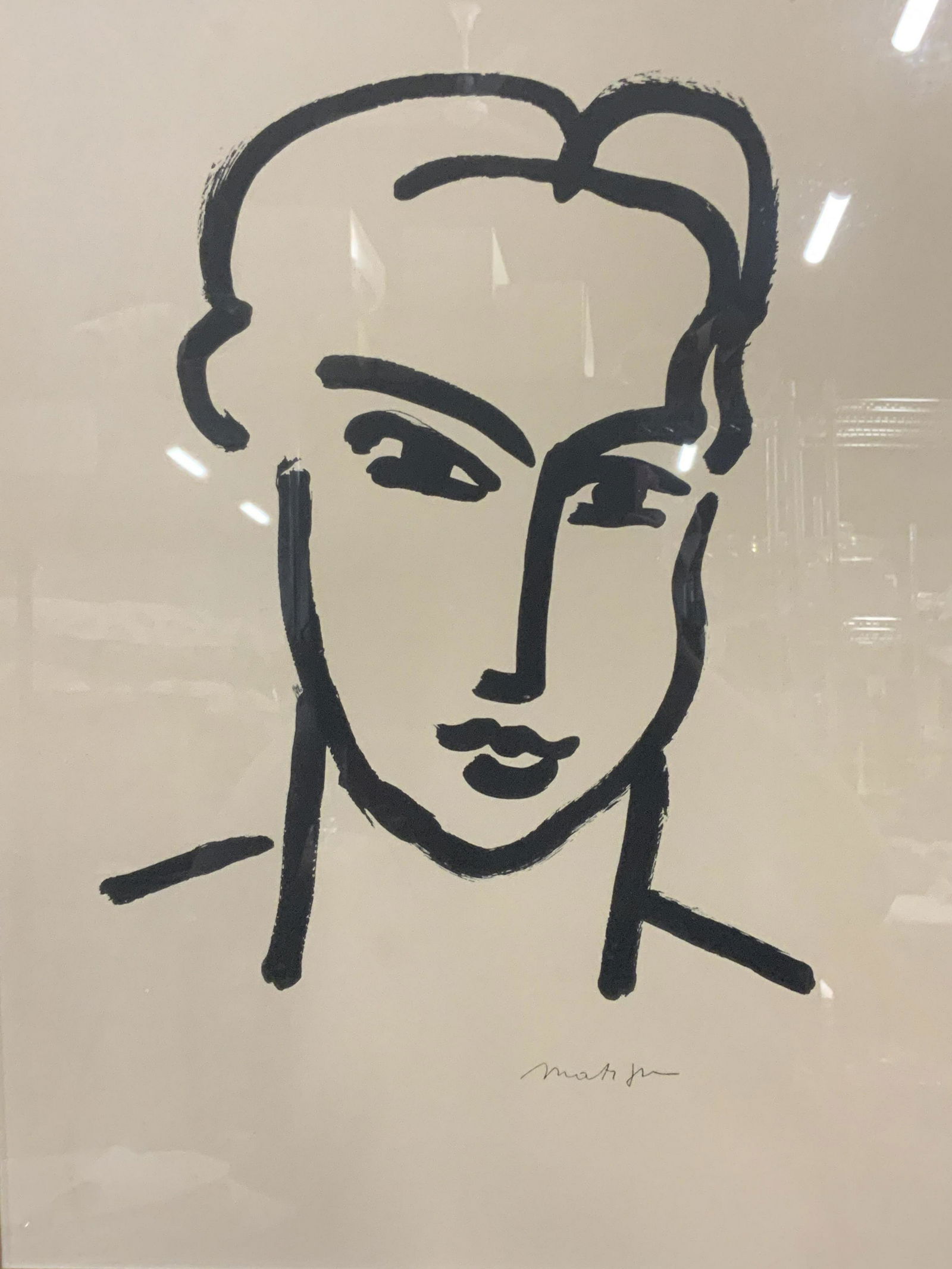 Framed Henri Matisse Print Artwork (1 of 7)