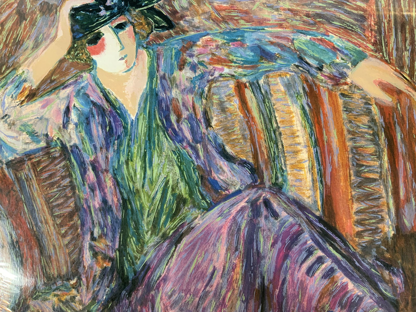 BARBARA A WOOD Signed Offset Lithograph (1 of 7)