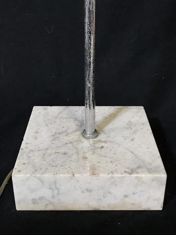 Mid-Century Minimalist Floor Lamp W Marble Base (1 of 7)