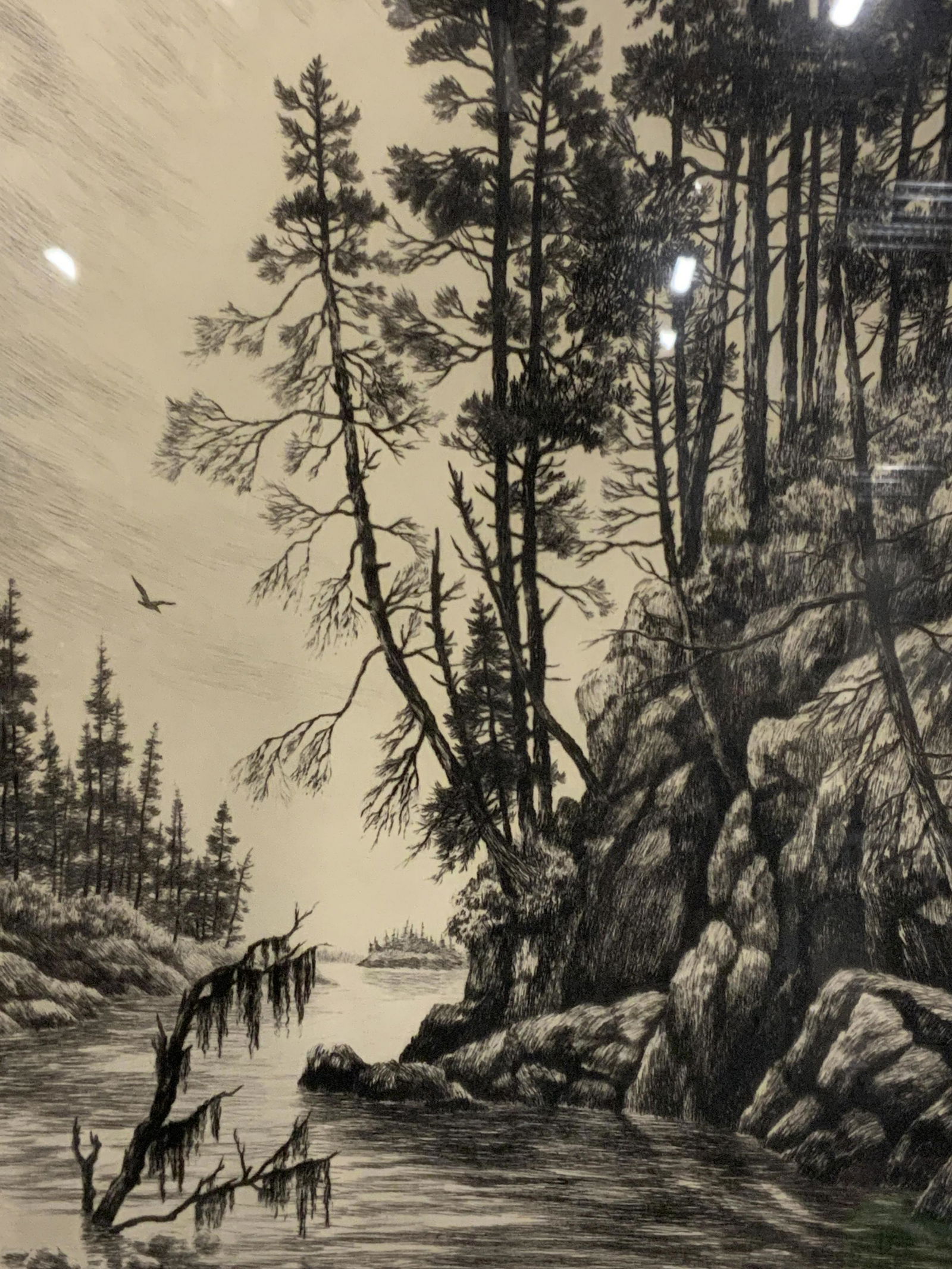 NORMAN MERRITT Signed Ltd Ed Etching (1 of 12)