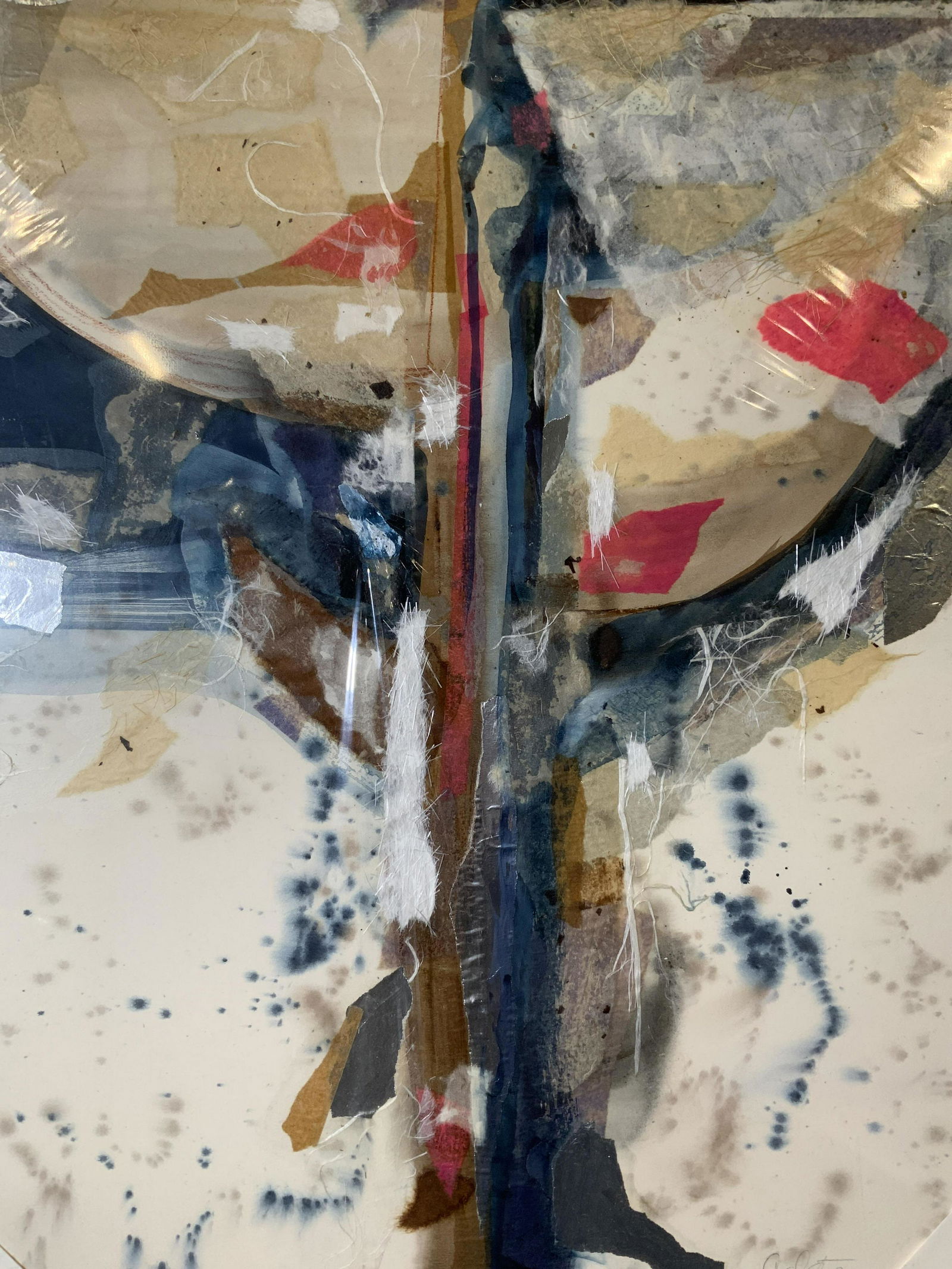 CARLSTROM Signed Mixed Media Artwork (1 of 7)