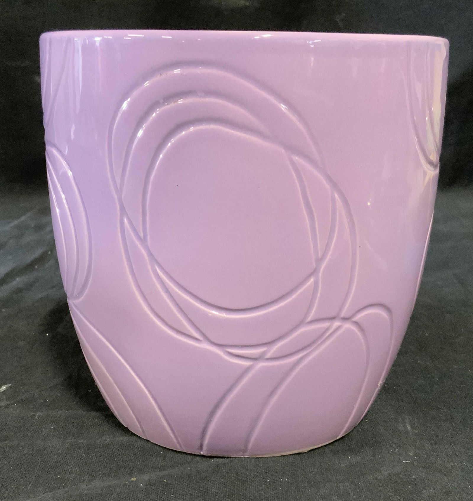Violet Toned Ceramic Planter (1 of 7)