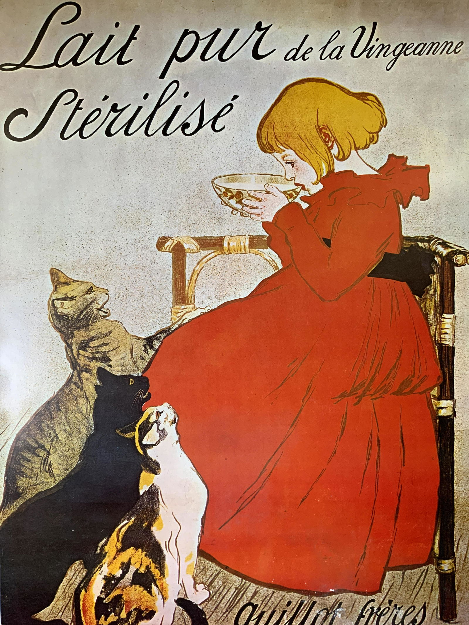 THEOPHILE STEINLEN Vingeanne Offset Lithograph (1 of 7)