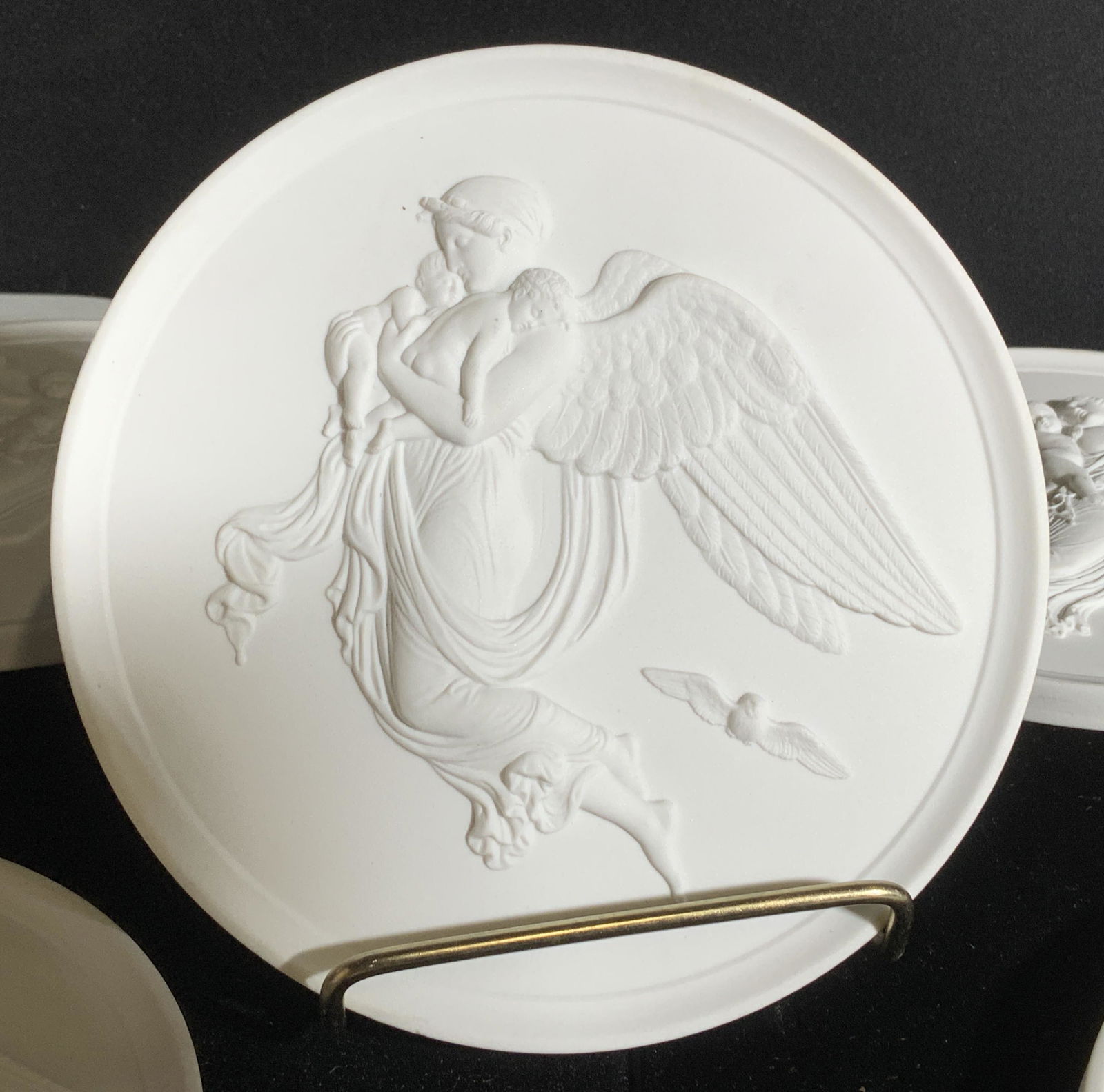 Porcelain ROYAL COPENHAGEN Angel Plaques 6 (1 of 7)
