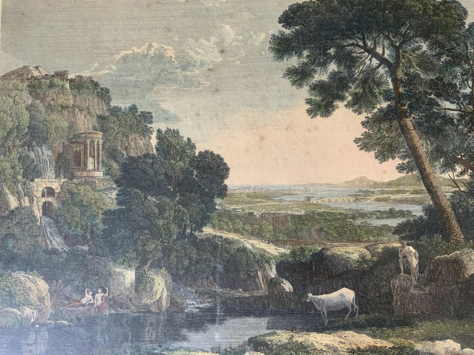 JOSEPH WOOD Etching of Argus & Nymphs (1 of 7)