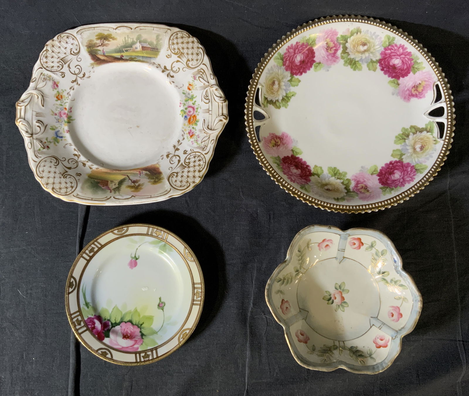 Lot 4 Vintage Porcelain Dishes (1 of 11)