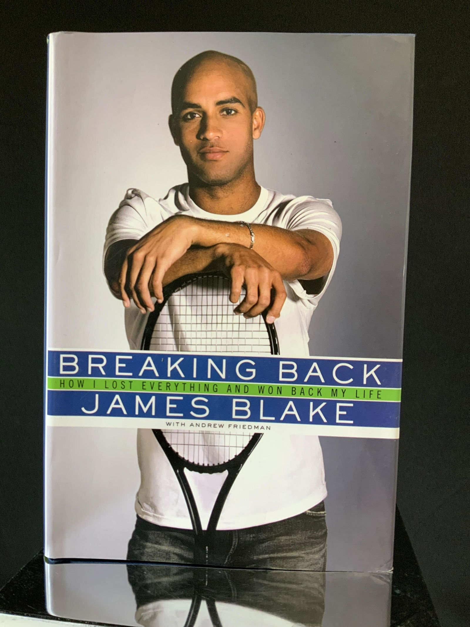 Tennis Player James Blake Signed Book to REGIS (1 of 7)