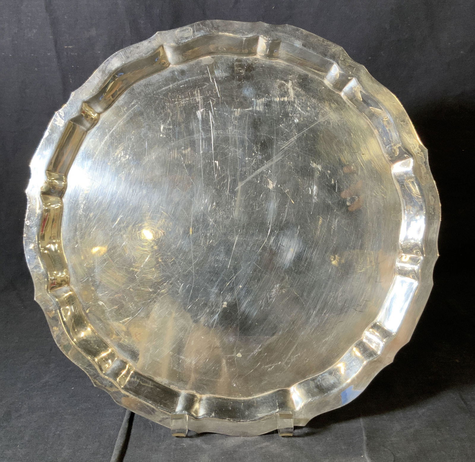 GORHAM Silver Plated Serving Tray (1 of 5)