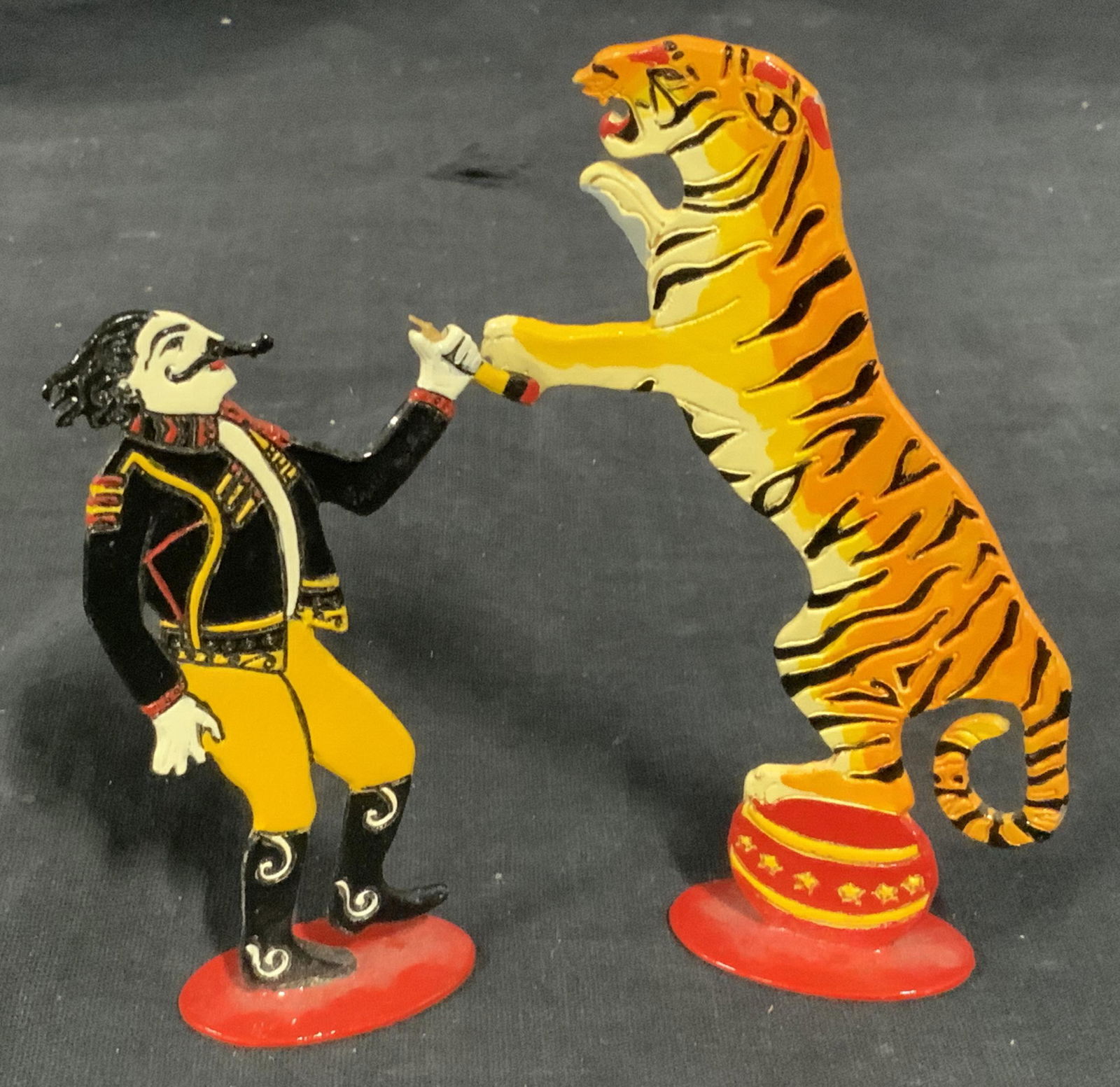 Group Lot 3 Metal Circus Figurals (1 of 9)