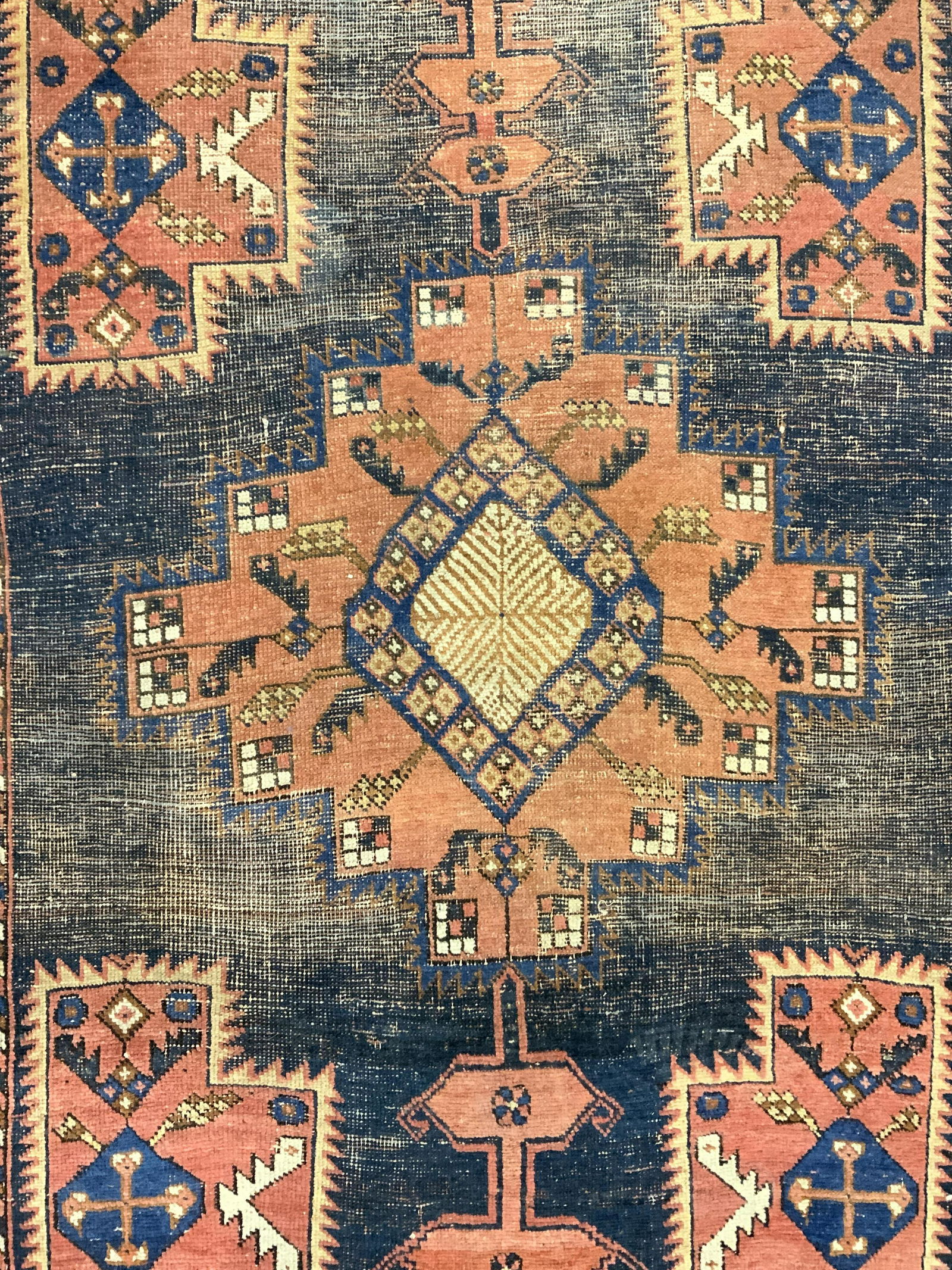 Vintage Handmade Turkish Wool Rug (1 of 8)