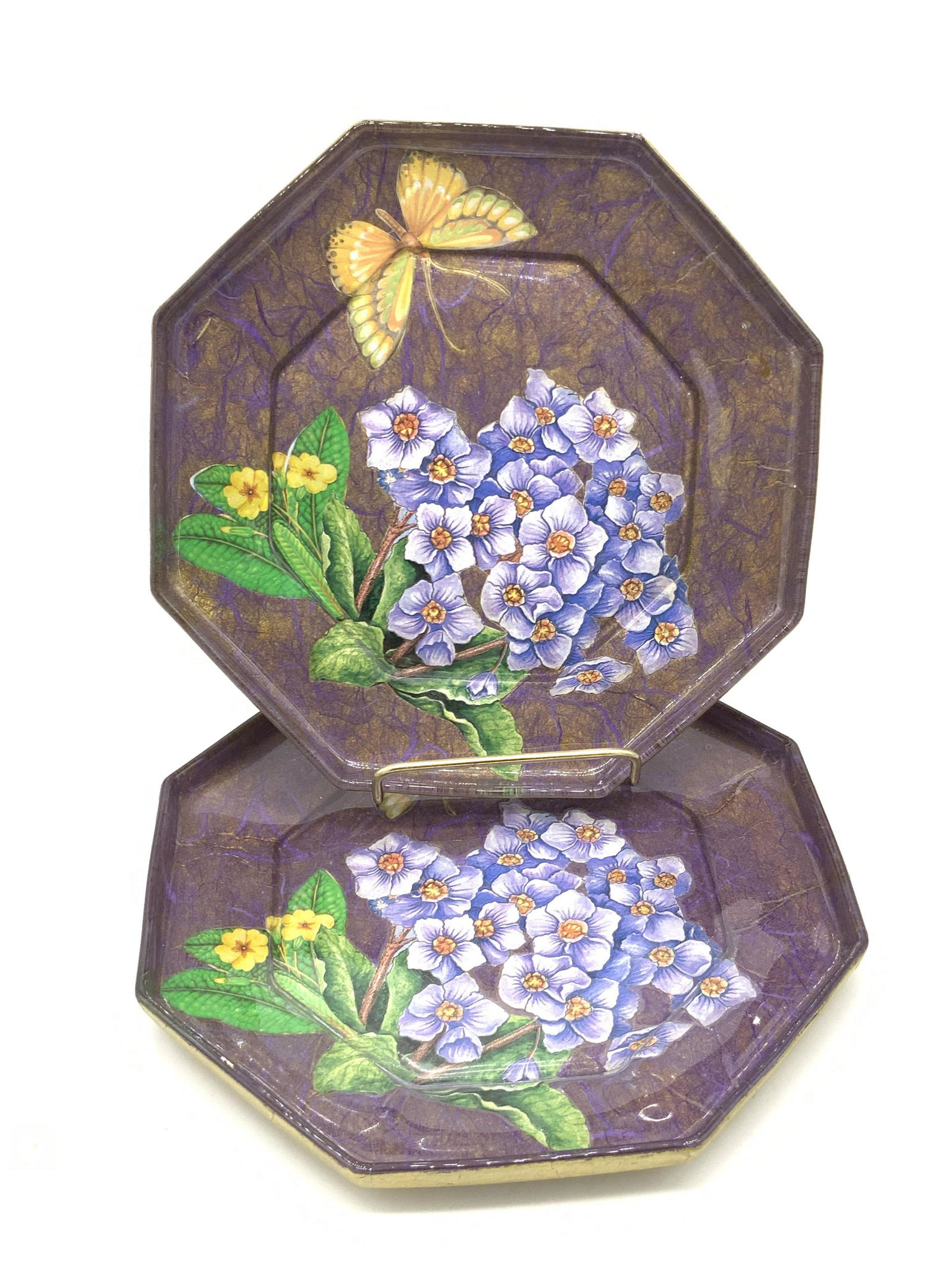 Set 2 KATHERINE YOUNG LIMITED EDITION Glass Plates (1 of 15)