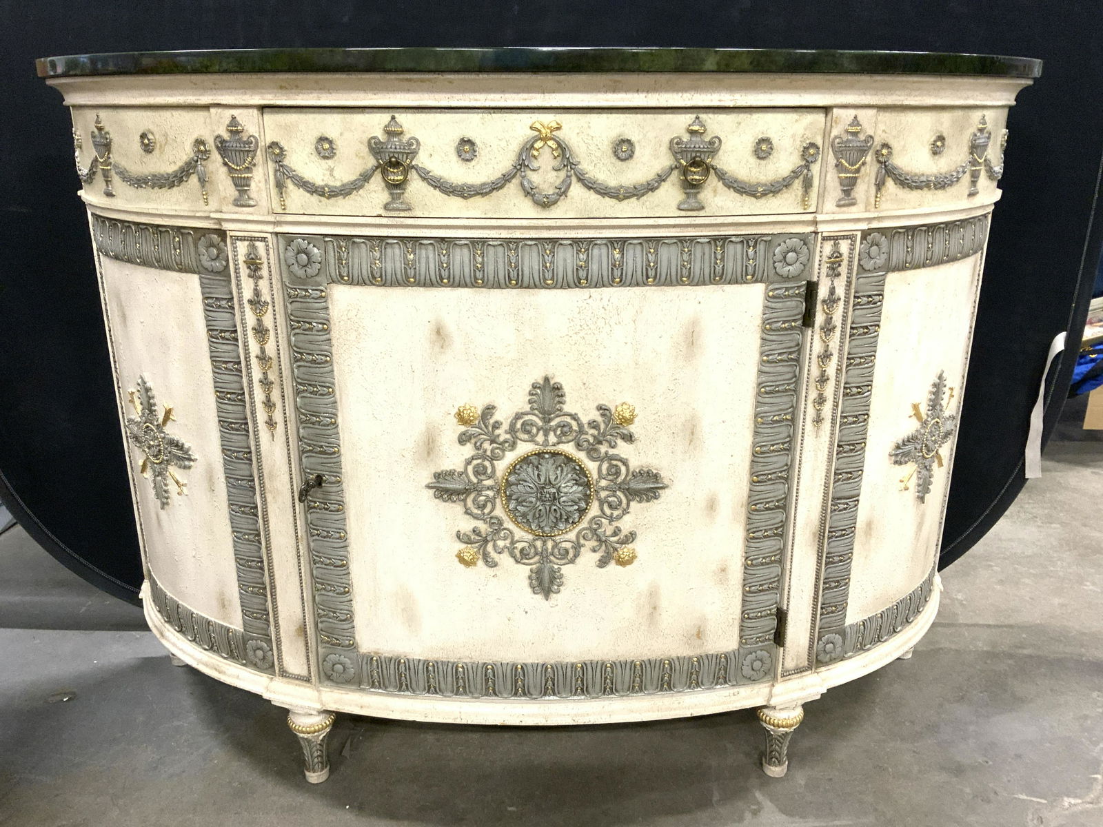French Demilune Console Table (1 of 14)