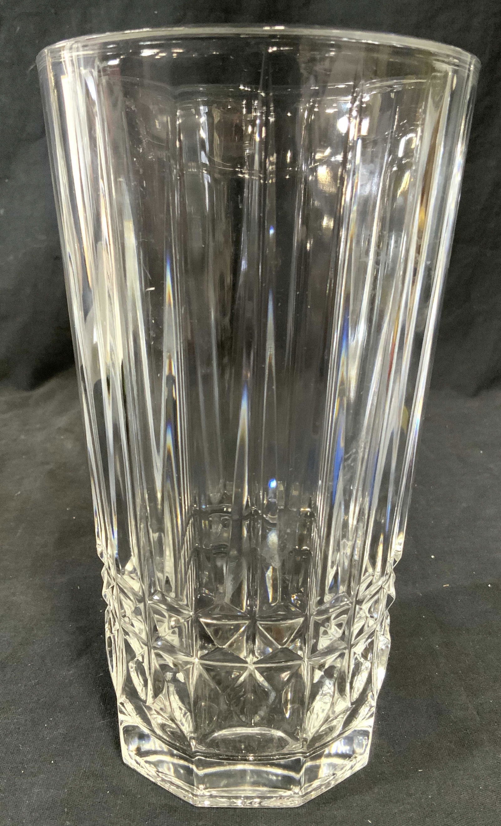 VAL ST LAMBERT Crystal Centerpiece Vase (1 of 7)