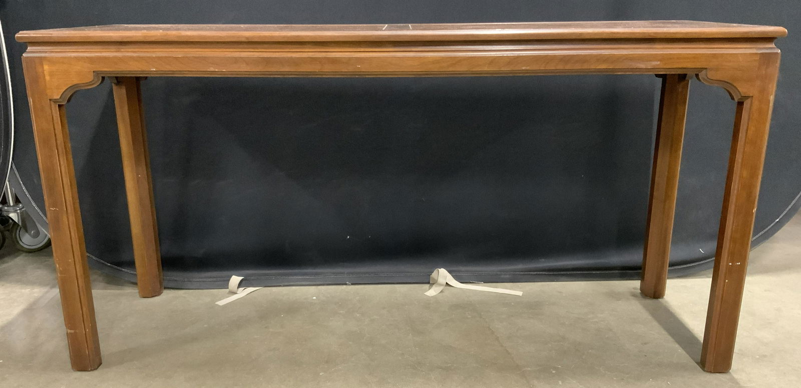 Carved Wooden Asian Console Table (1 of 10)